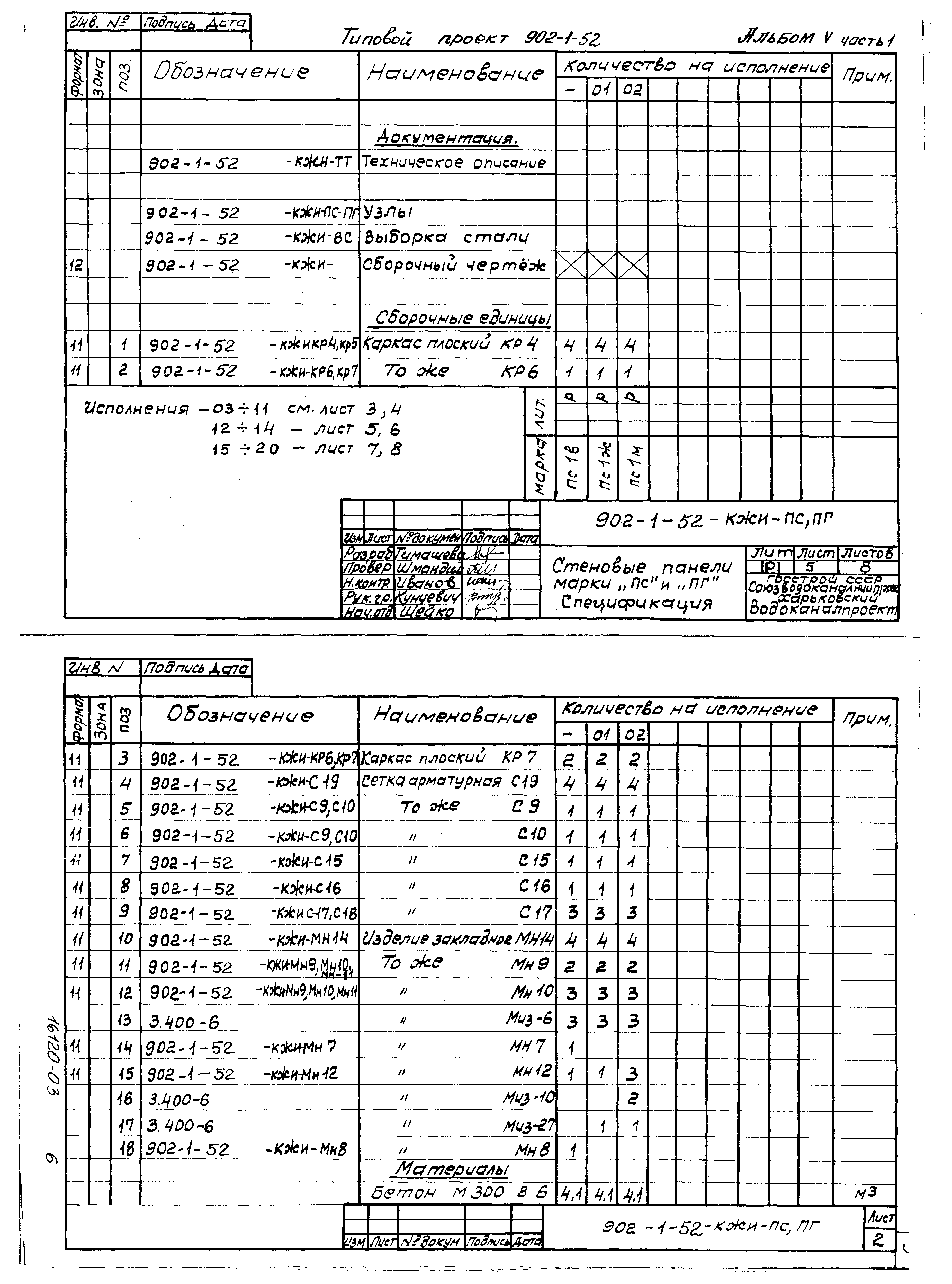 Типовой проект 902-1-52