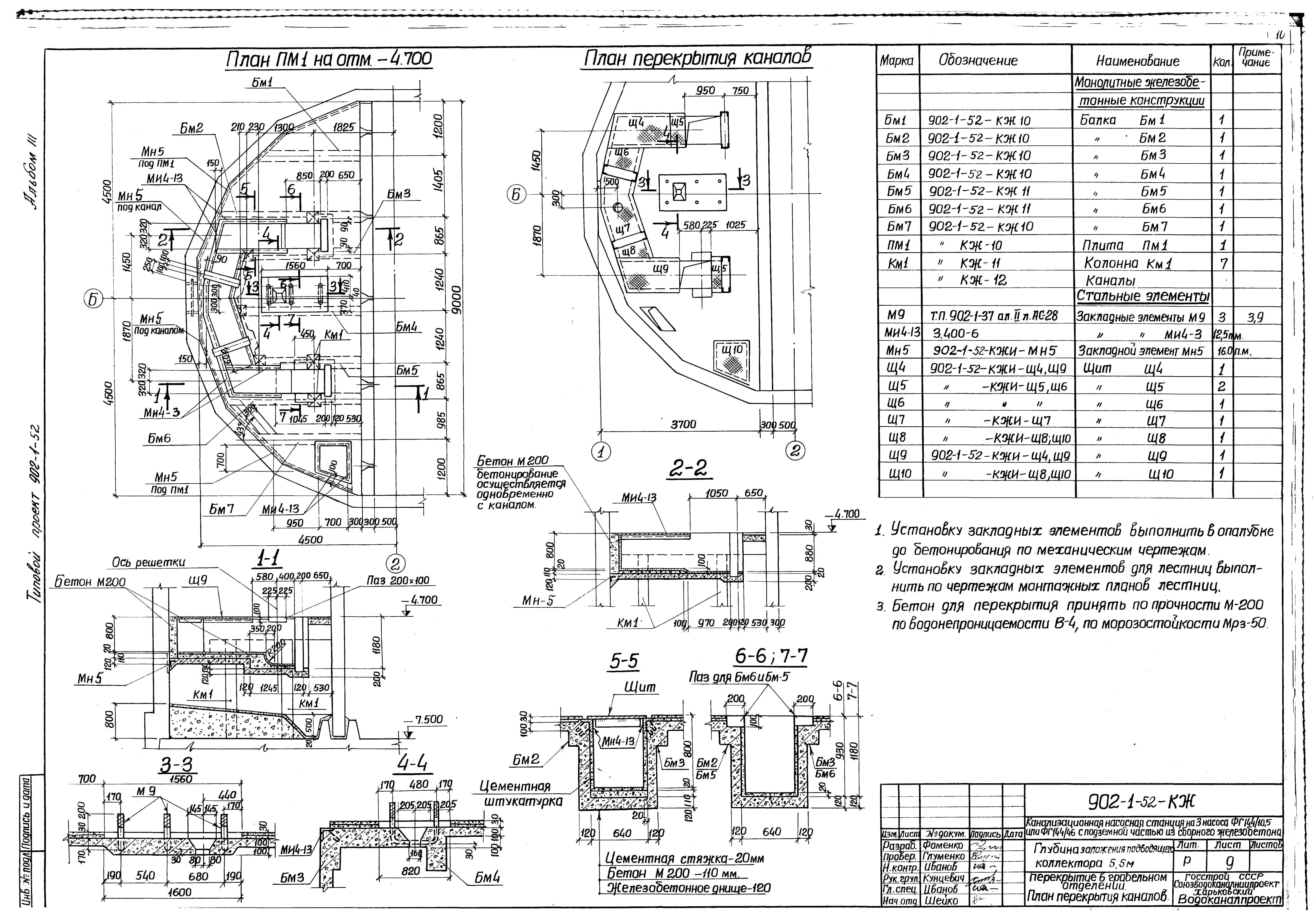 Типовой проект 902-1-52
