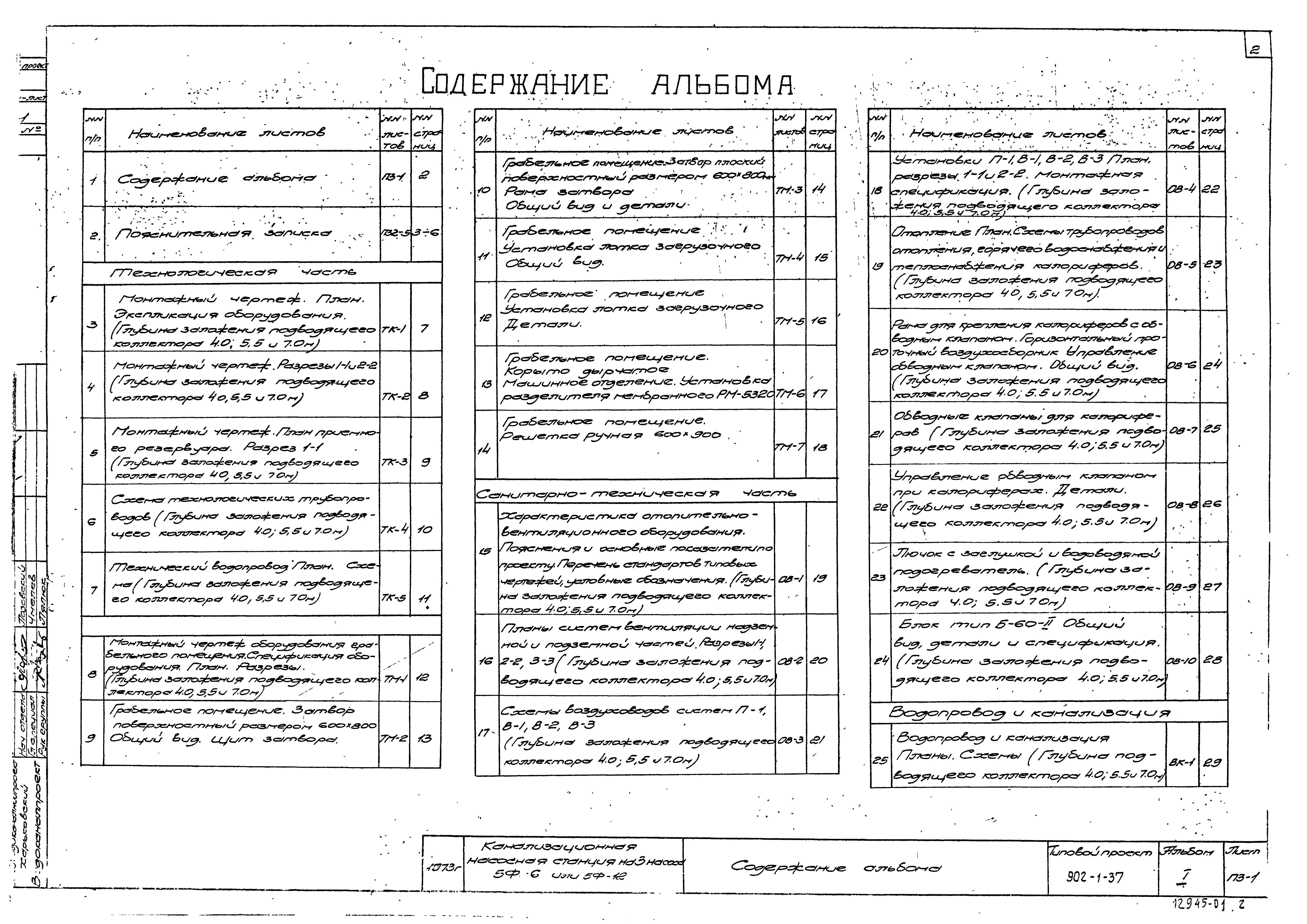 Типовой проект 902-1-37