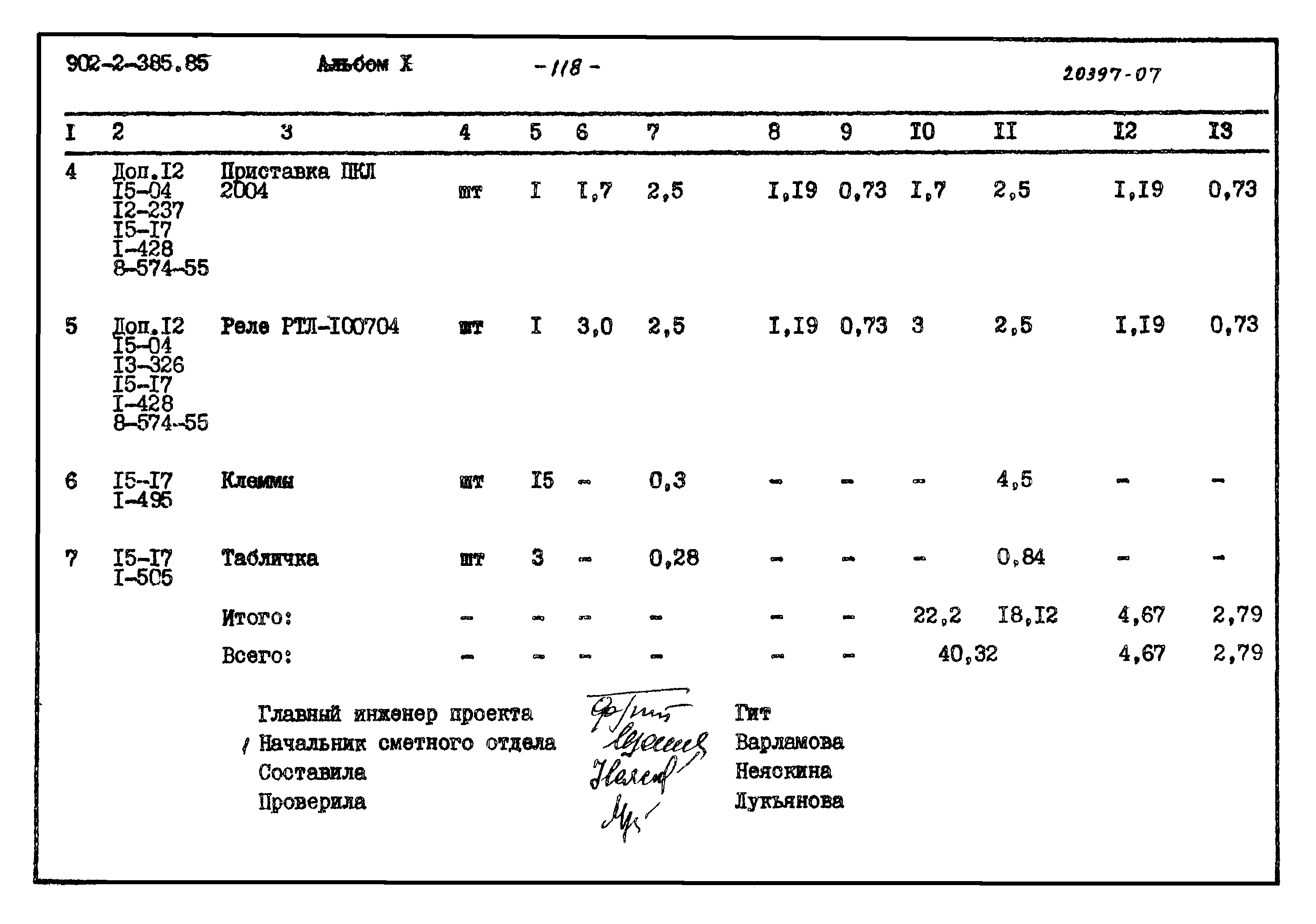 Типовой проект 902-2-385.85
