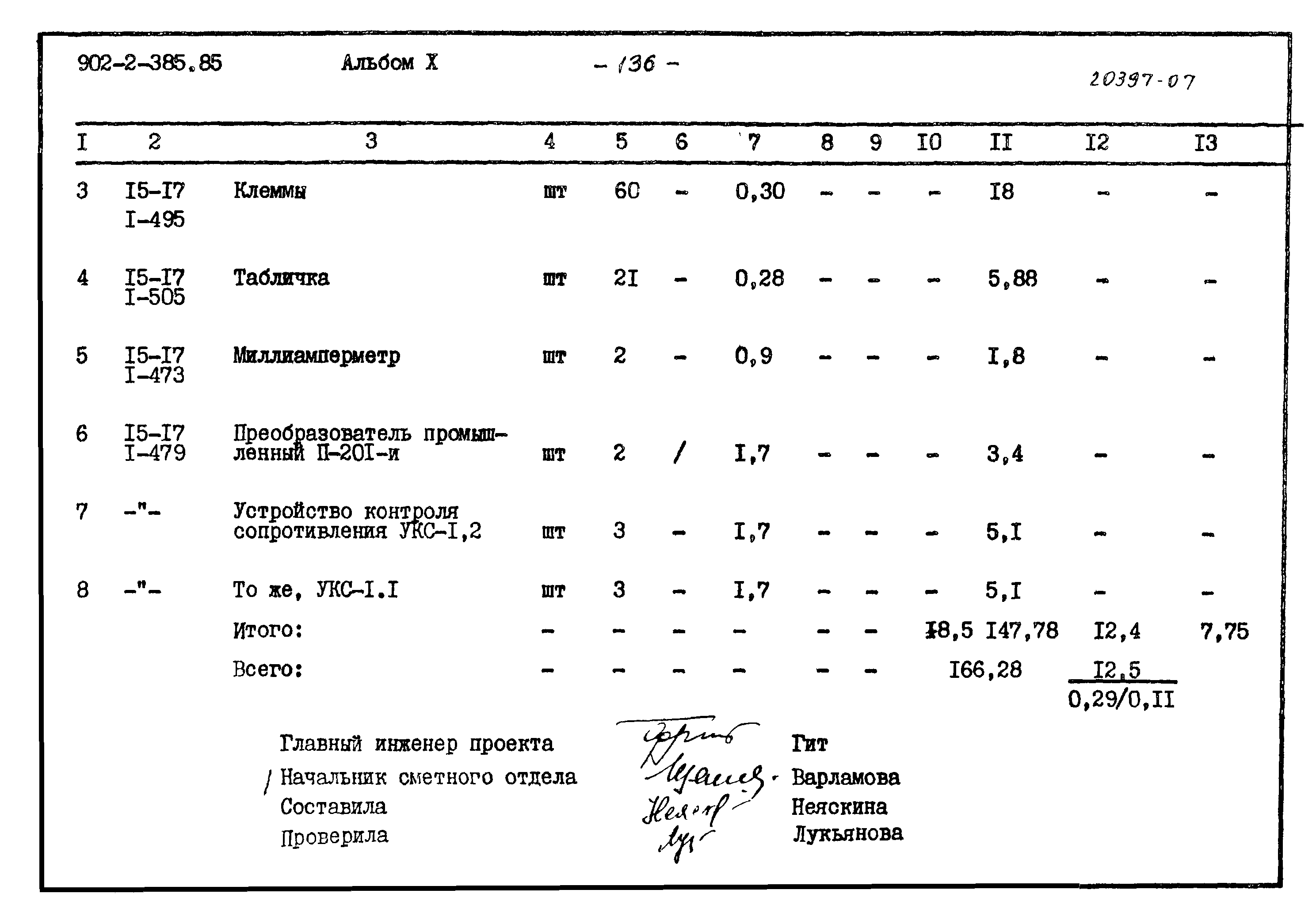 Типовой проект 902-2-385.85