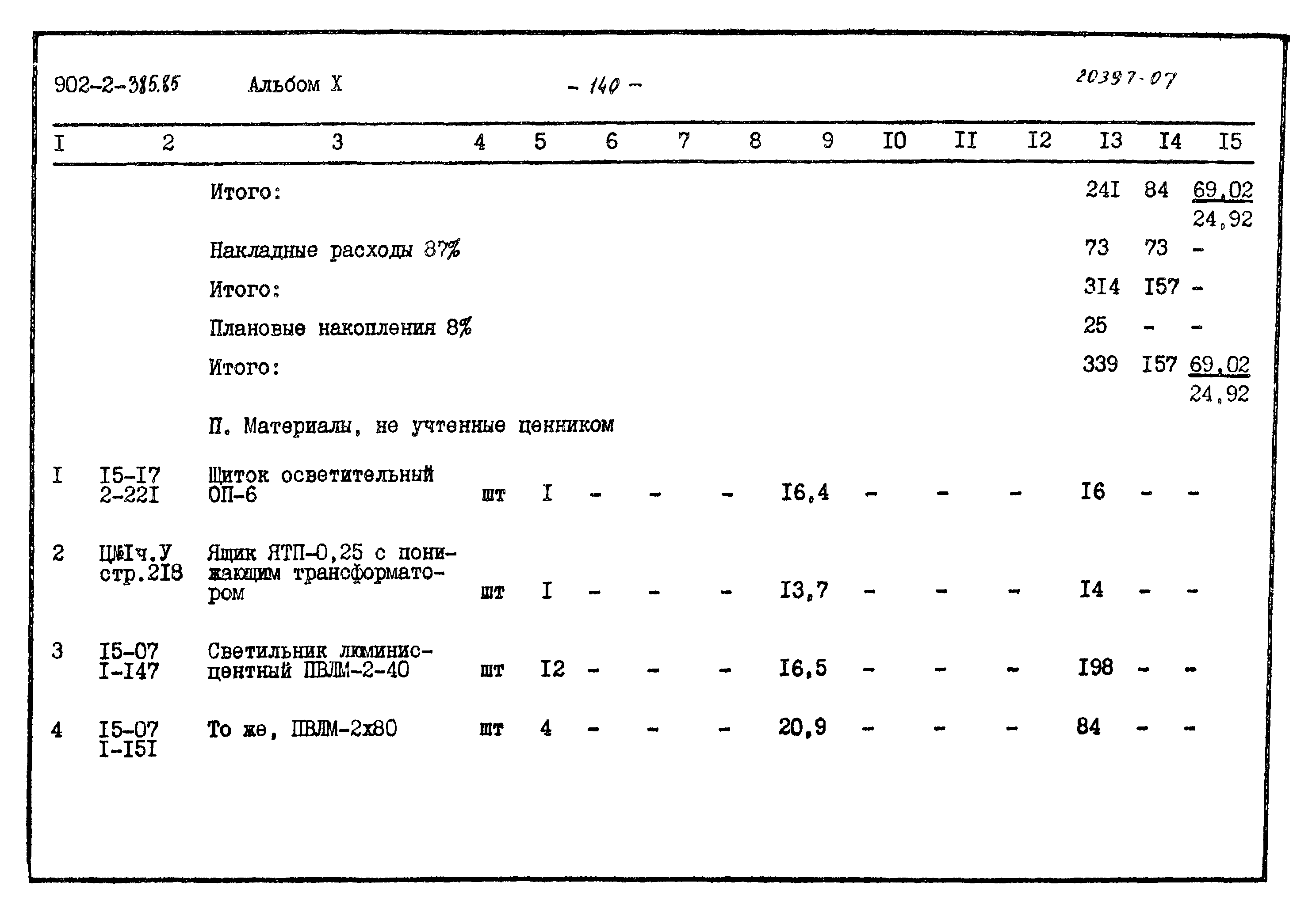 Типовой проект 902-2-385.85