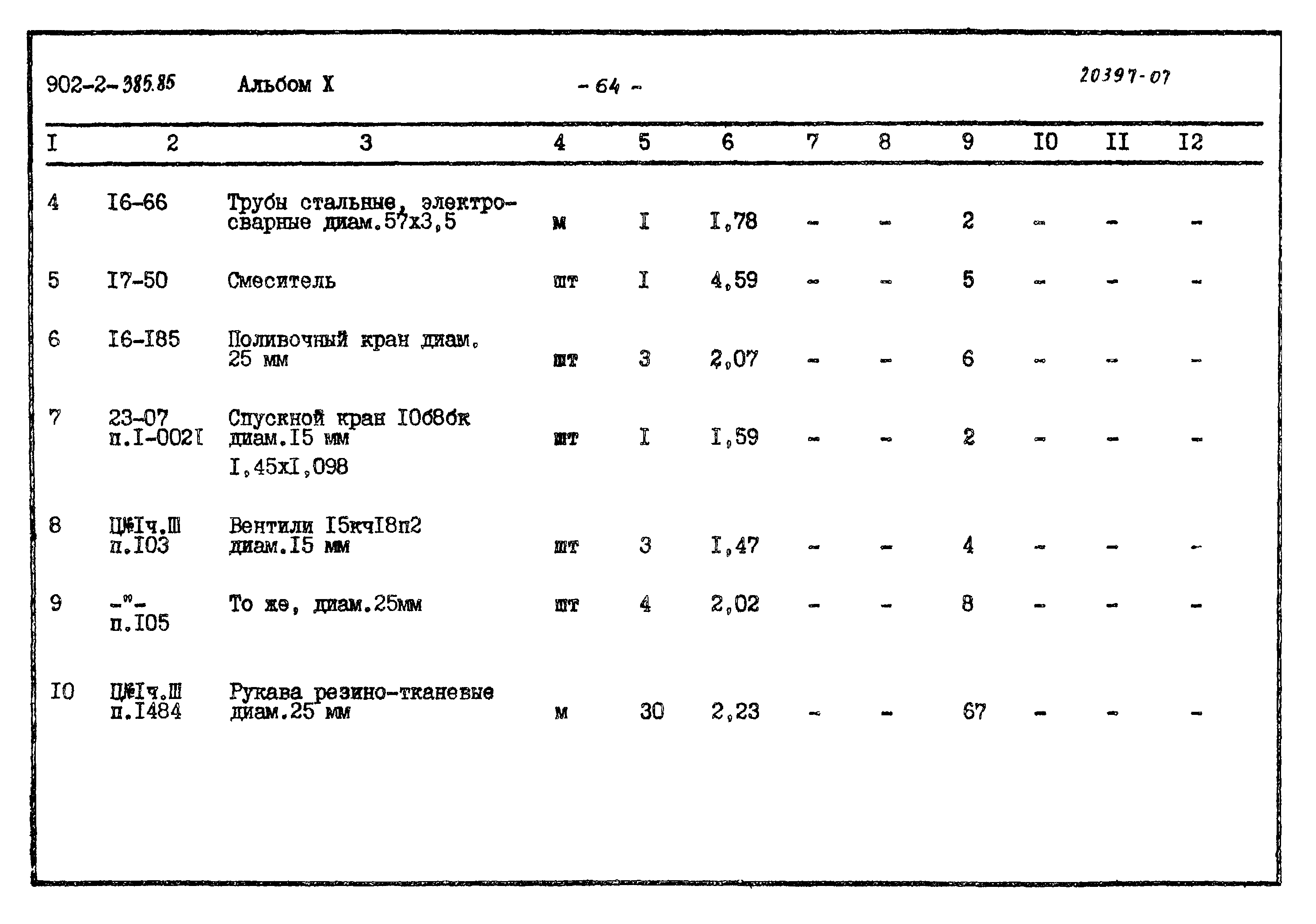 Типовой проект 902-2-385.85