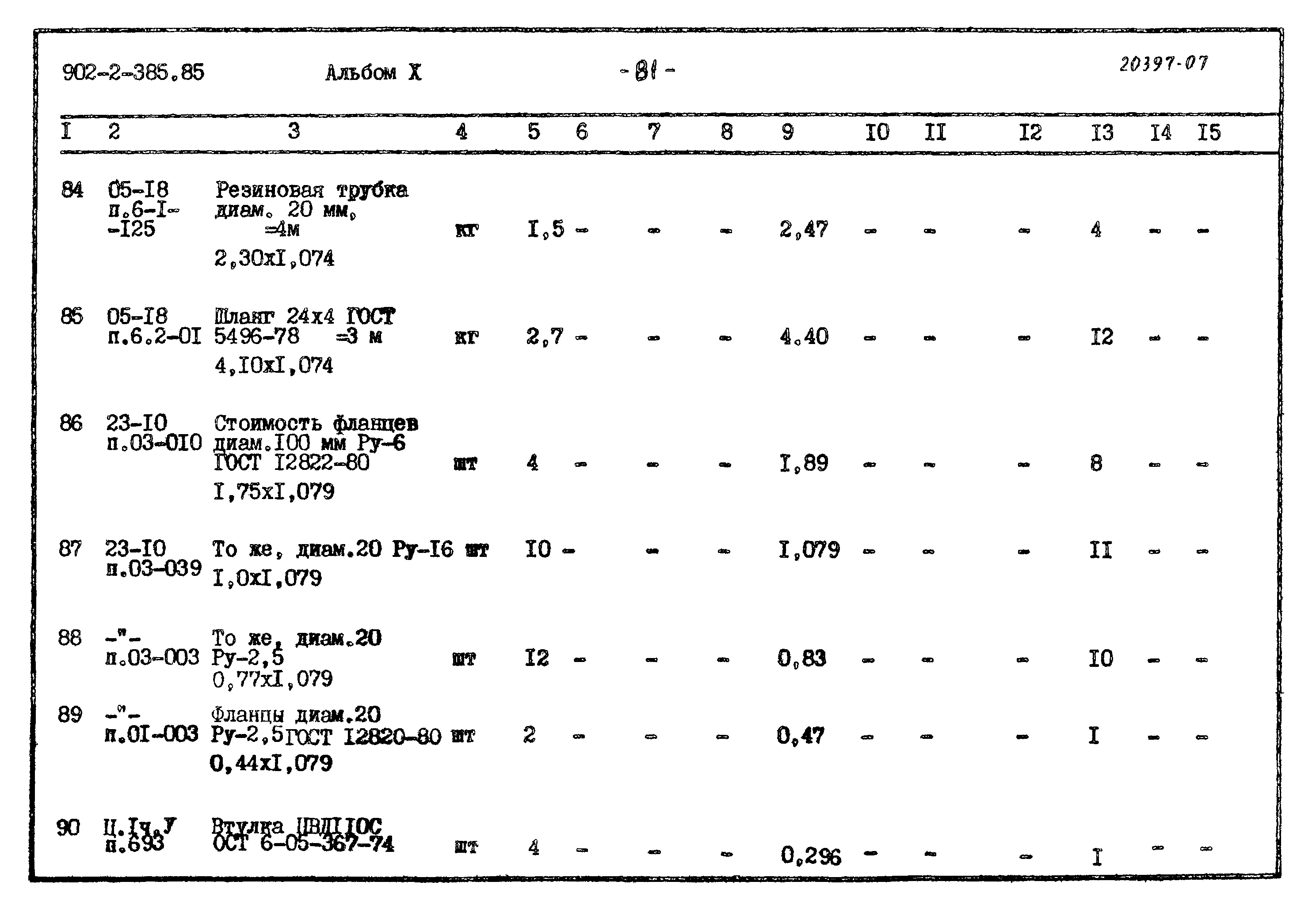 Типовой проект 902-2-385.85