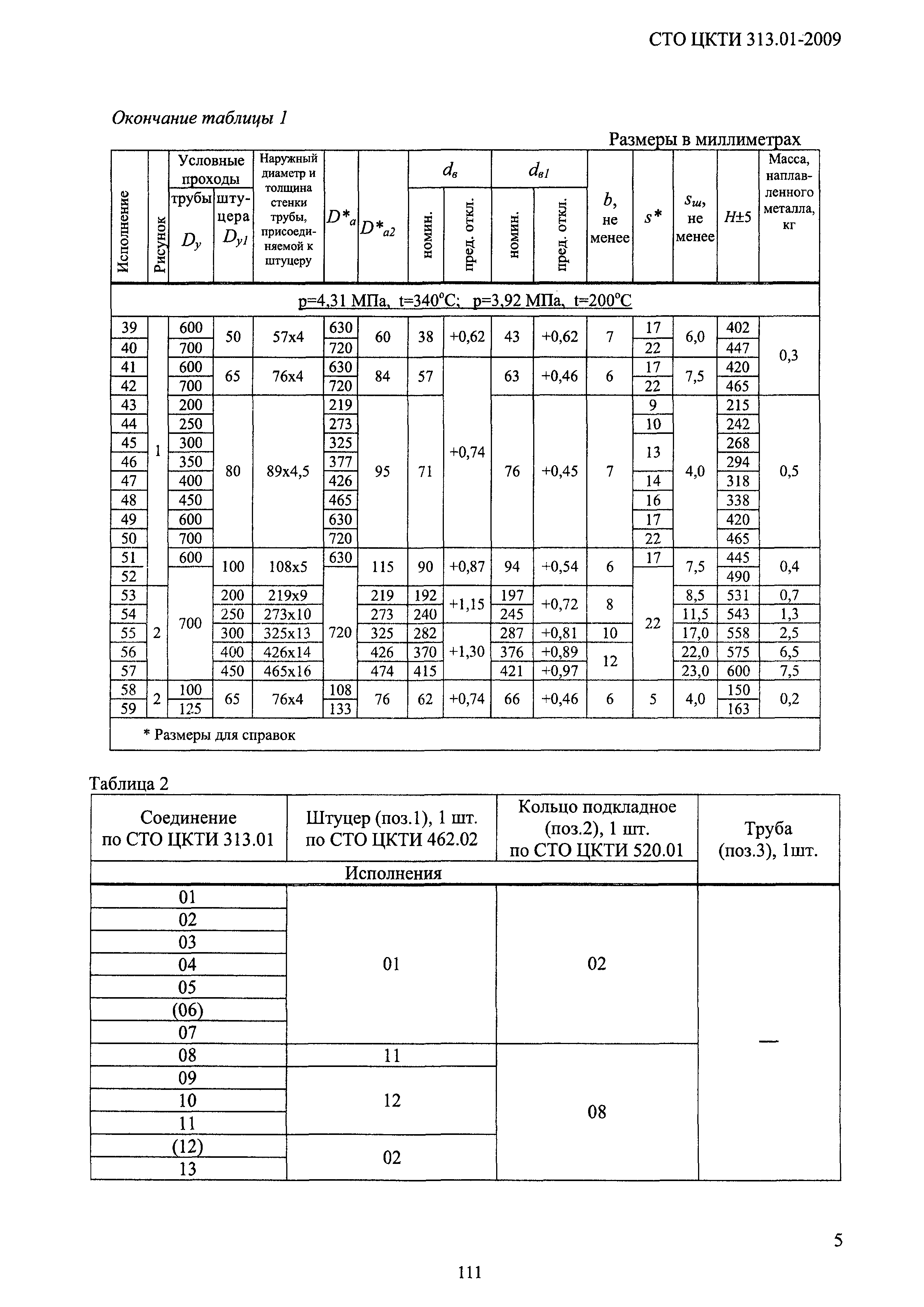 СТО ЦКТИ 313.01-2009