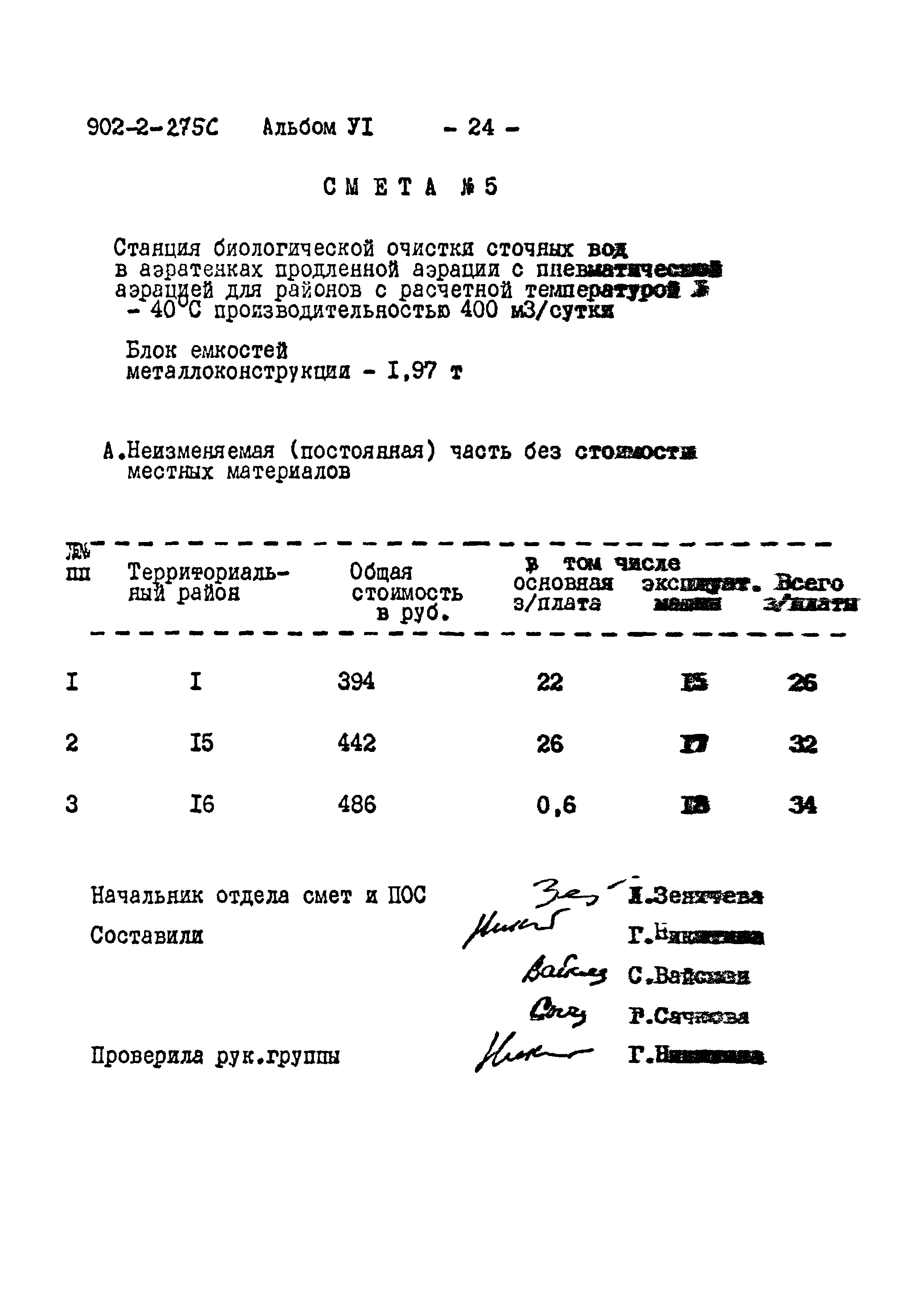 Типовой проект 902-2-275с