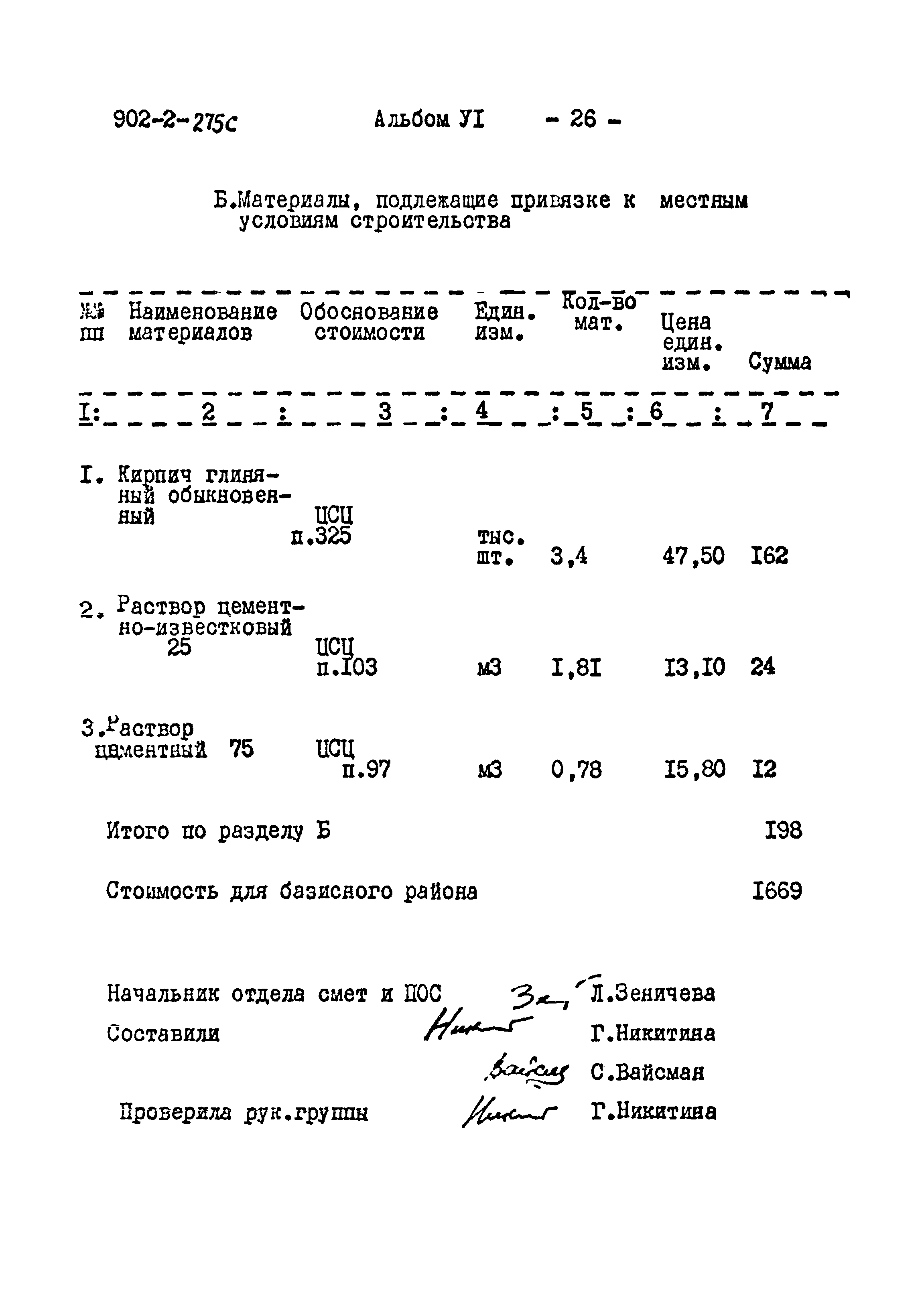 Типовой проект 902-2-275с