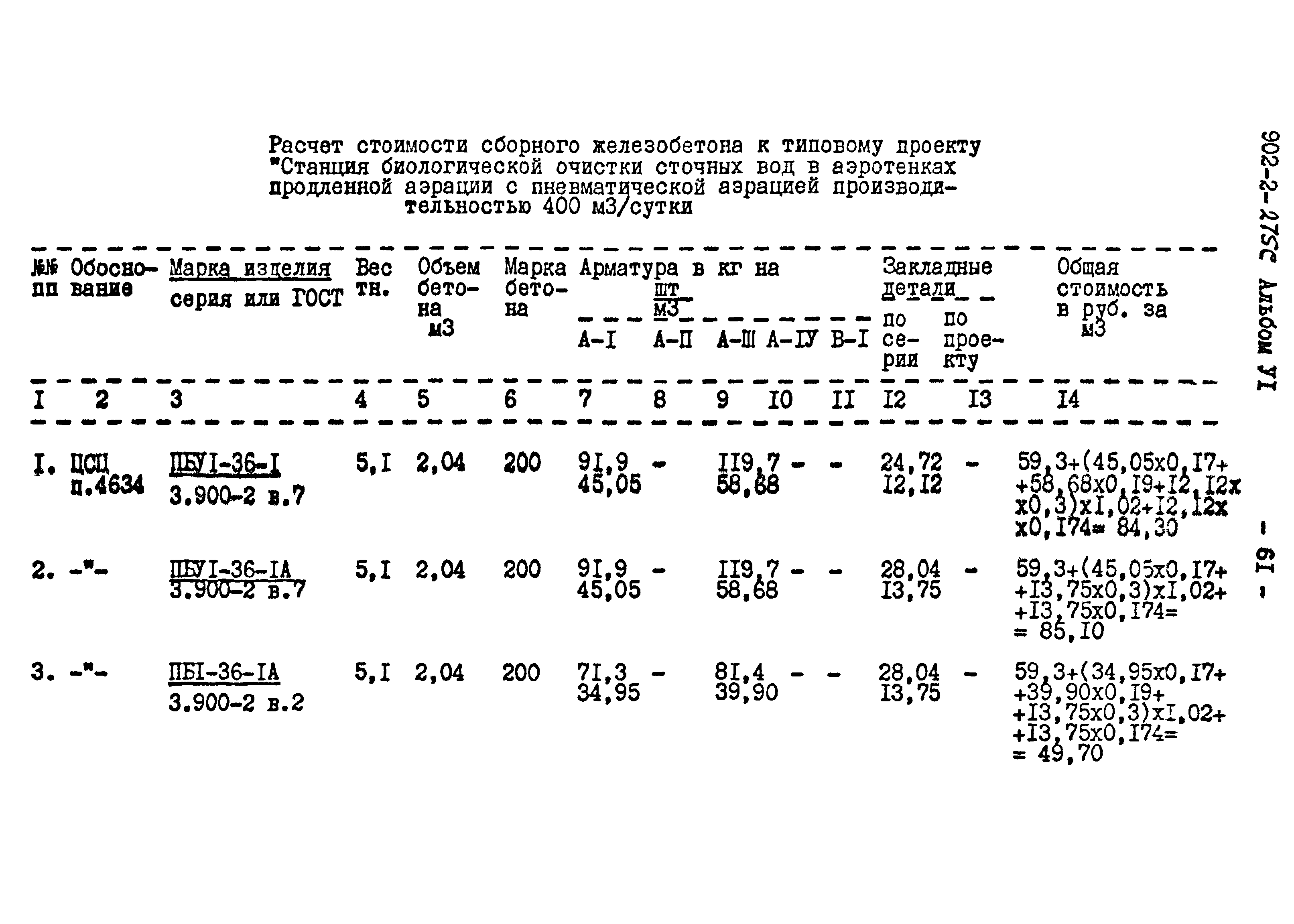Типовой проект 902-2-275с