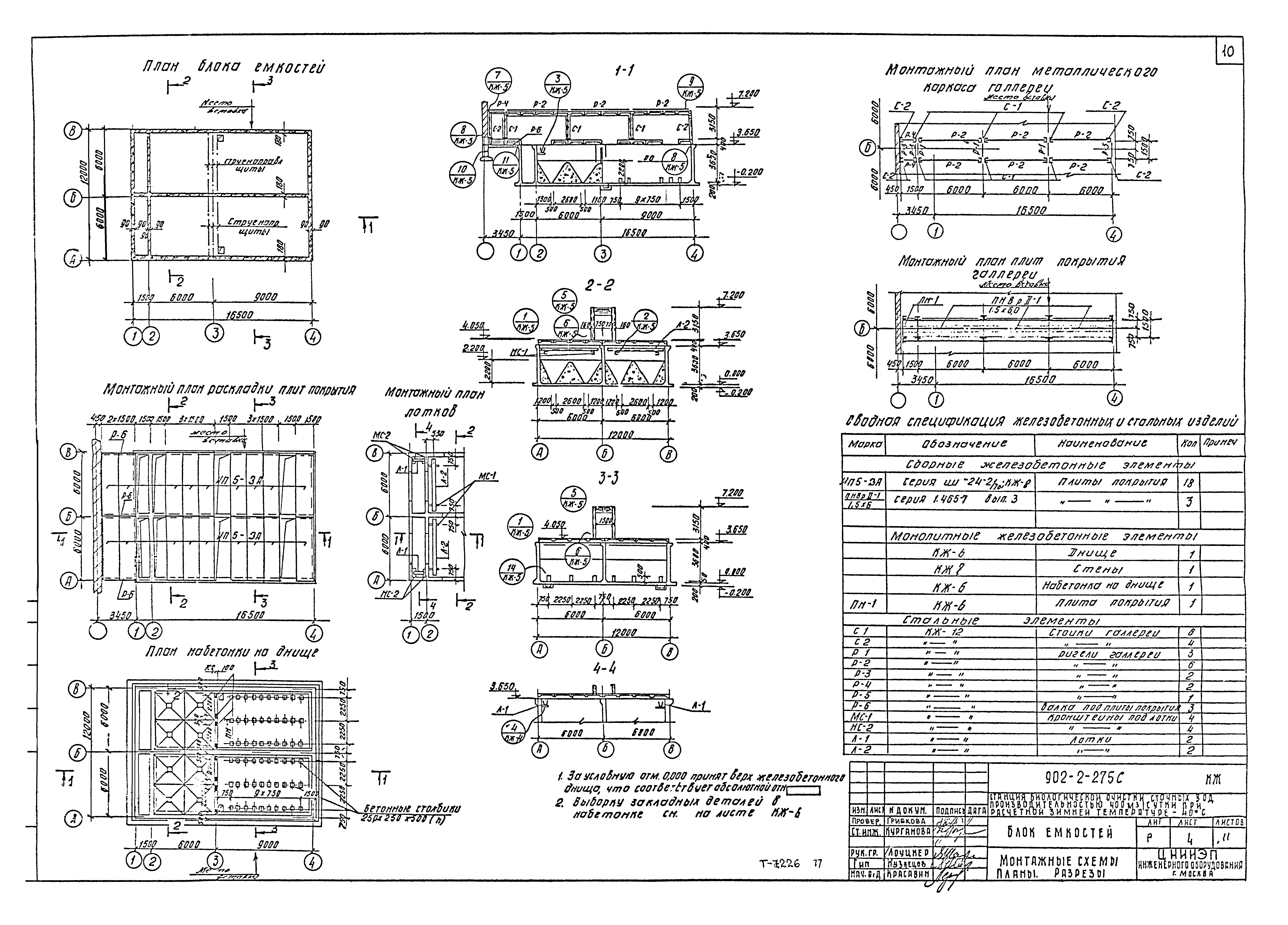 Типовой проект 902-2-275с