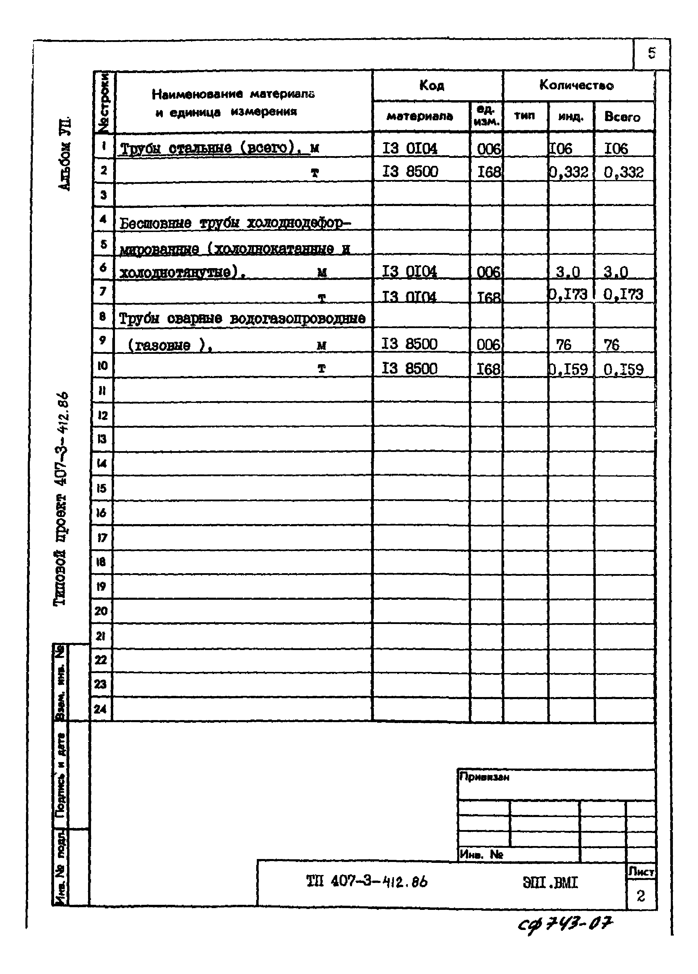 Типовой проект 407-3-412.86