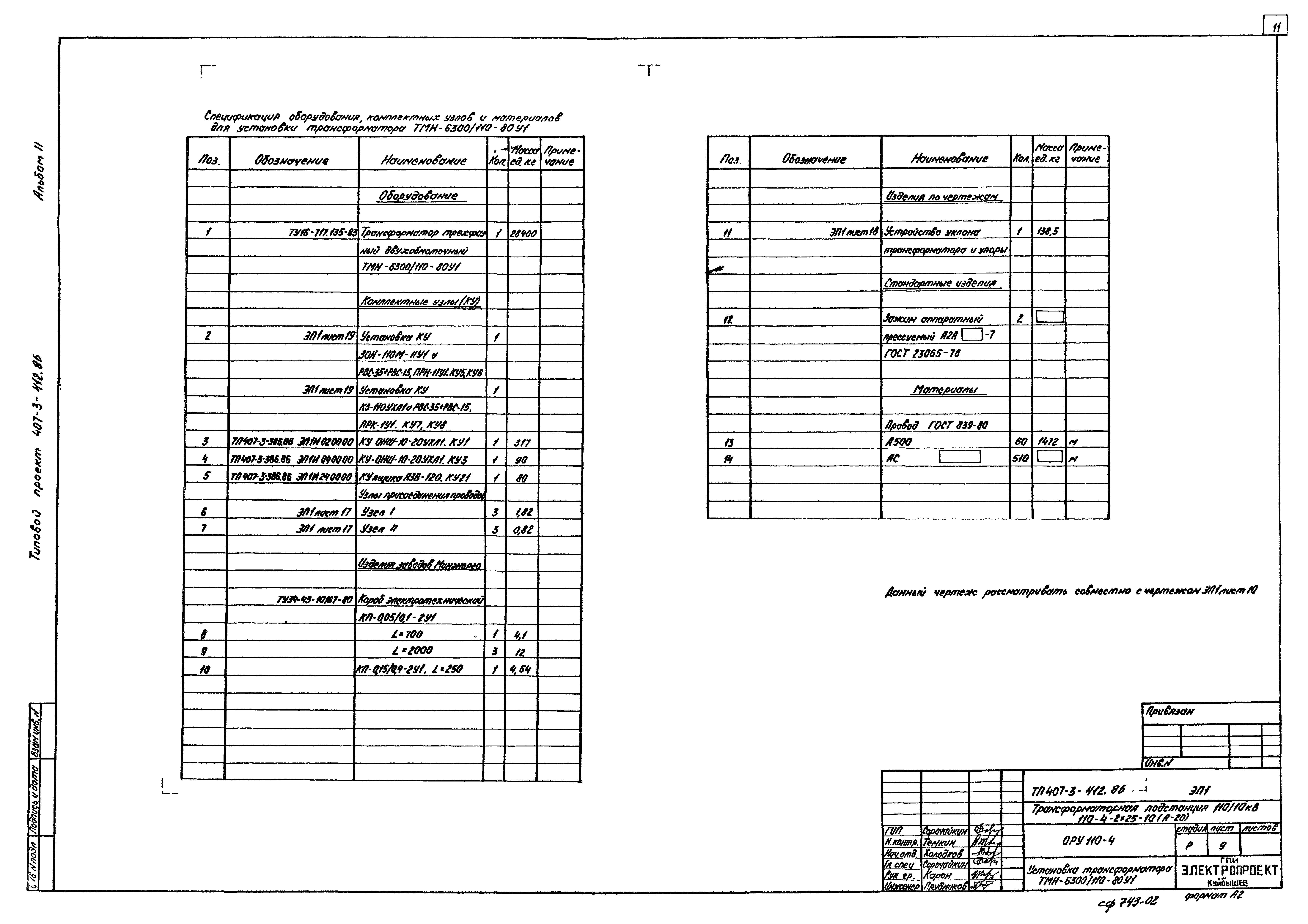 Типовой проект 407-3-412.86