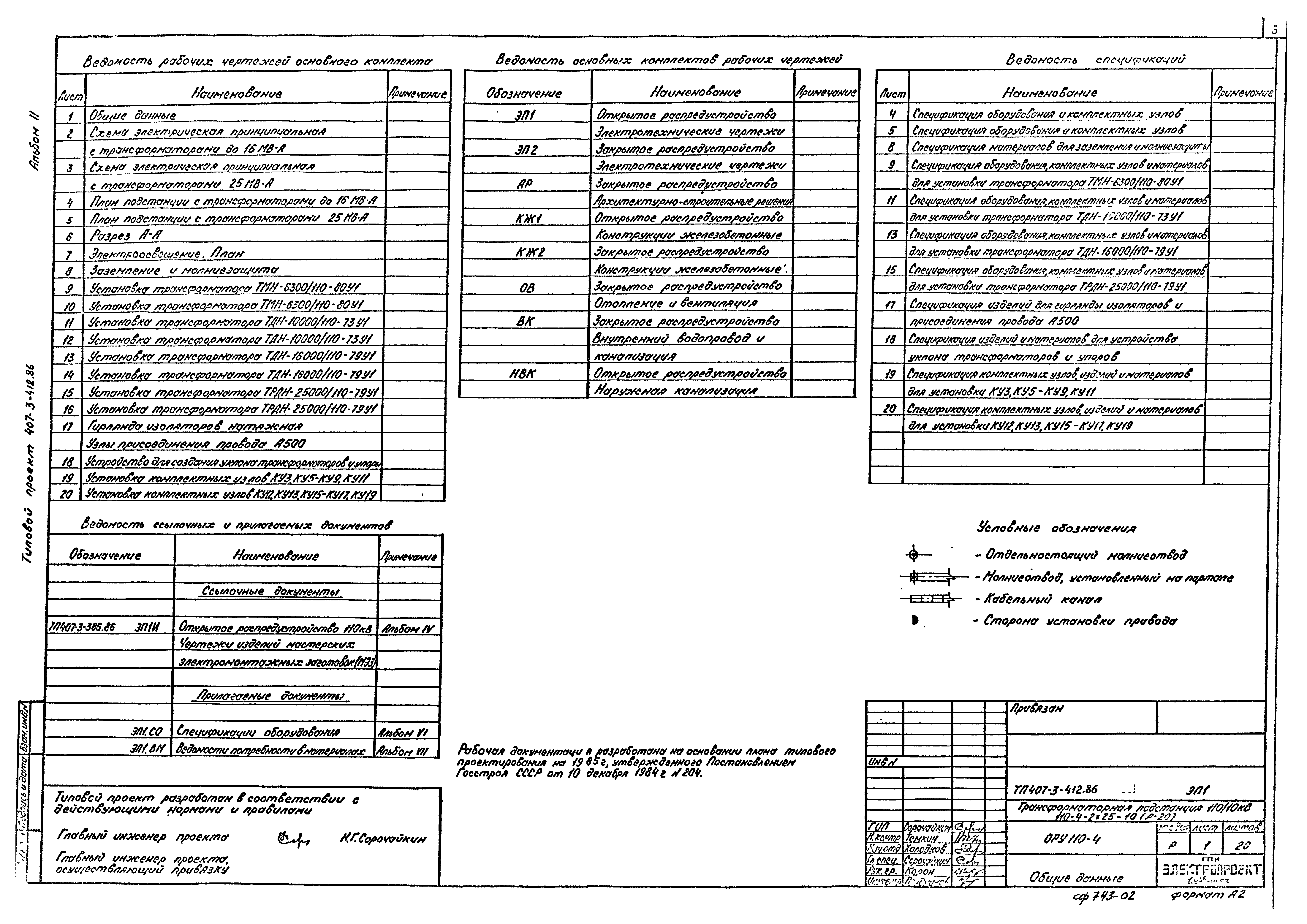 Типовой проект 407-3-412.86