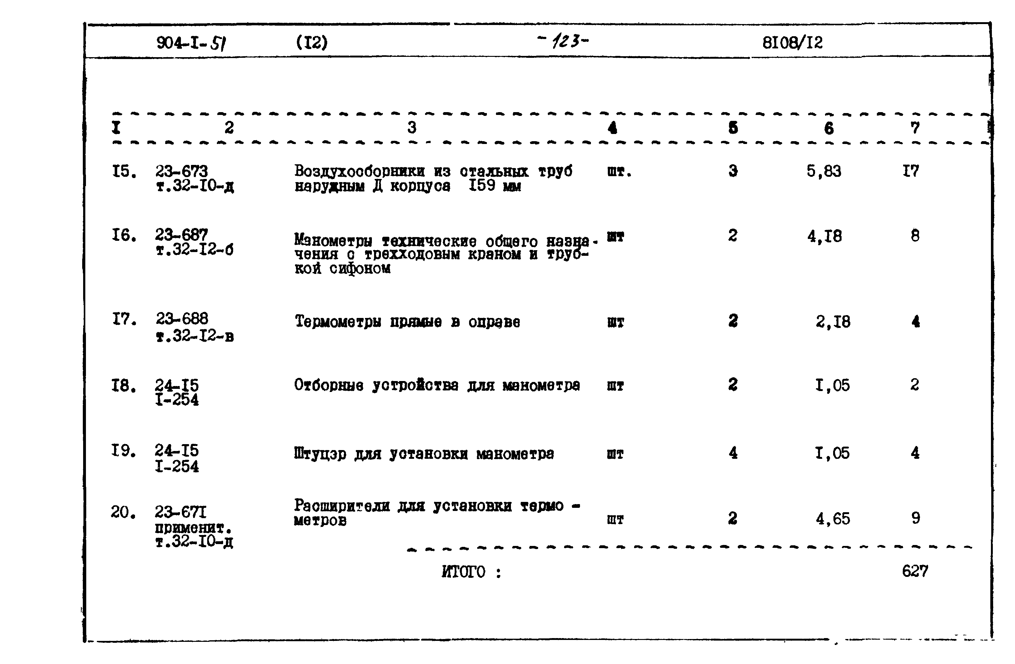 Типовой проект 904-1-51