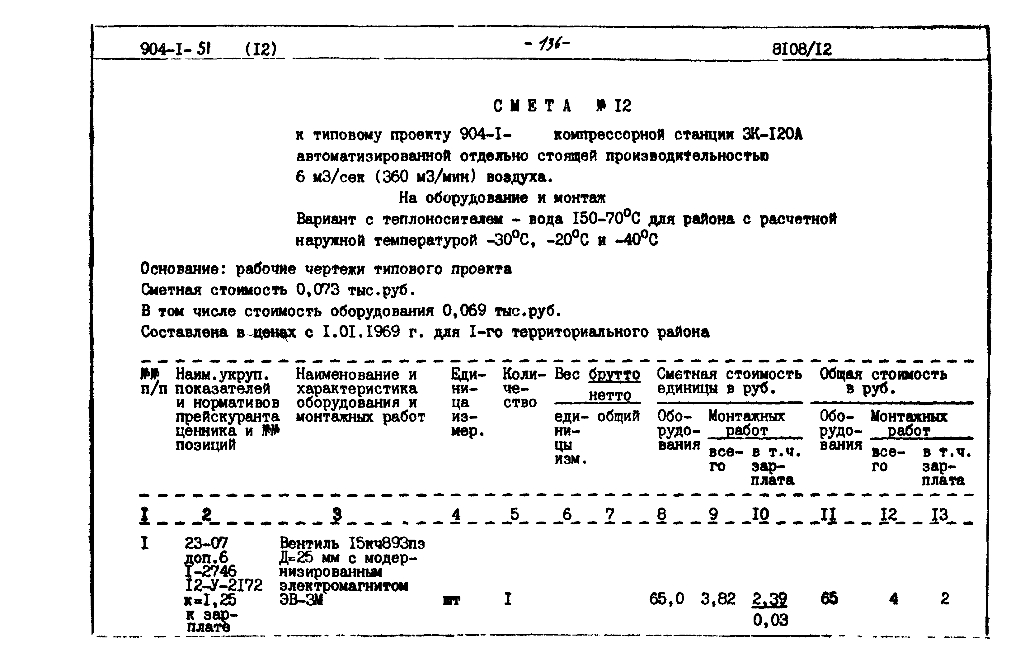 Типовой проект 904-1-51