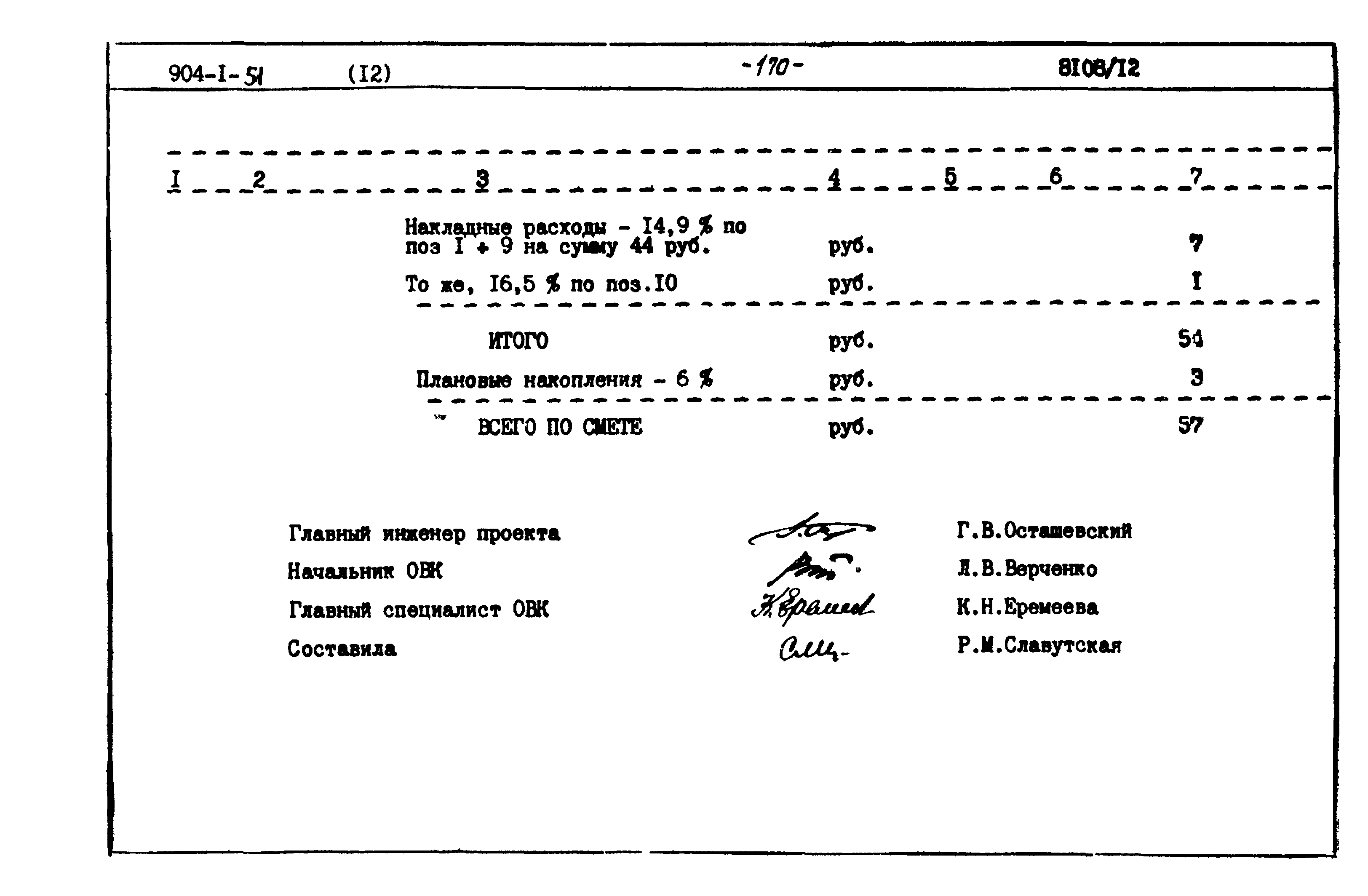 Типовой проект 904-1-51