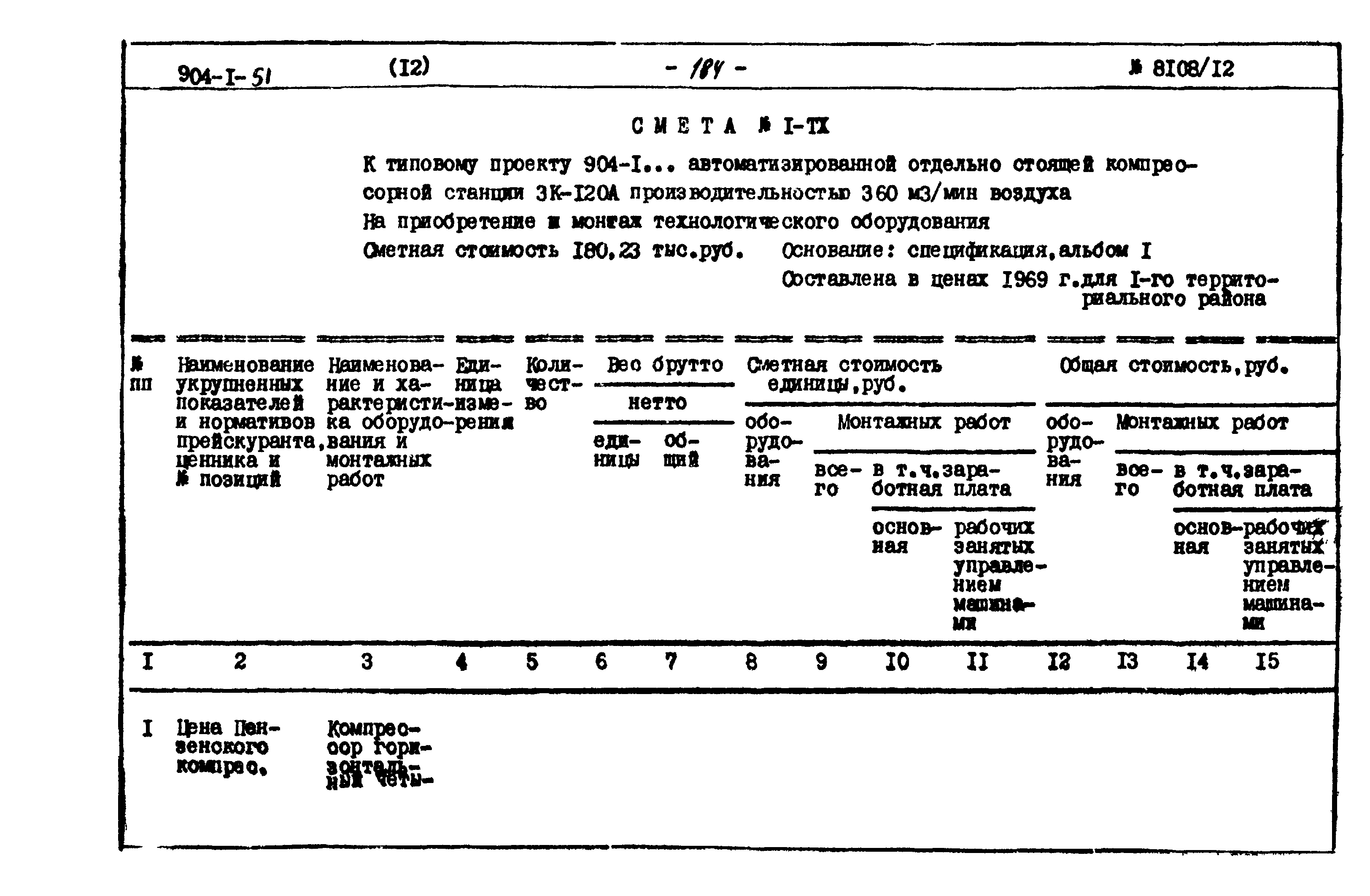 Типовой проект 904-1-51