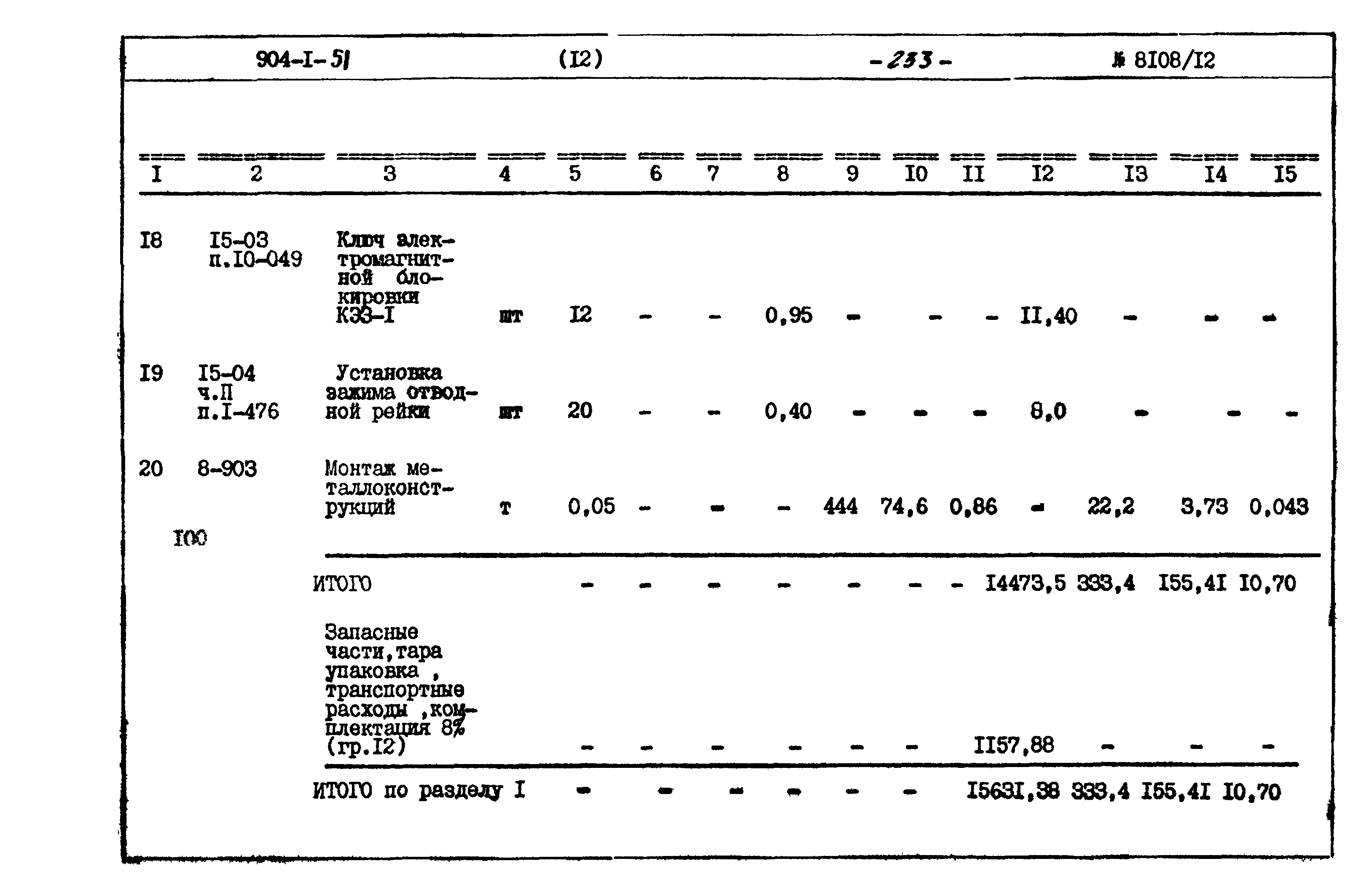 Типовой проект 904-1-51