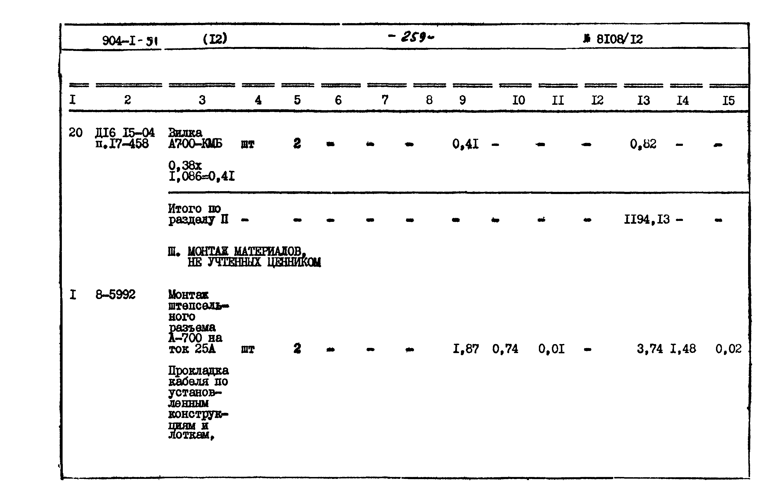 Типовой проект 904-1-51