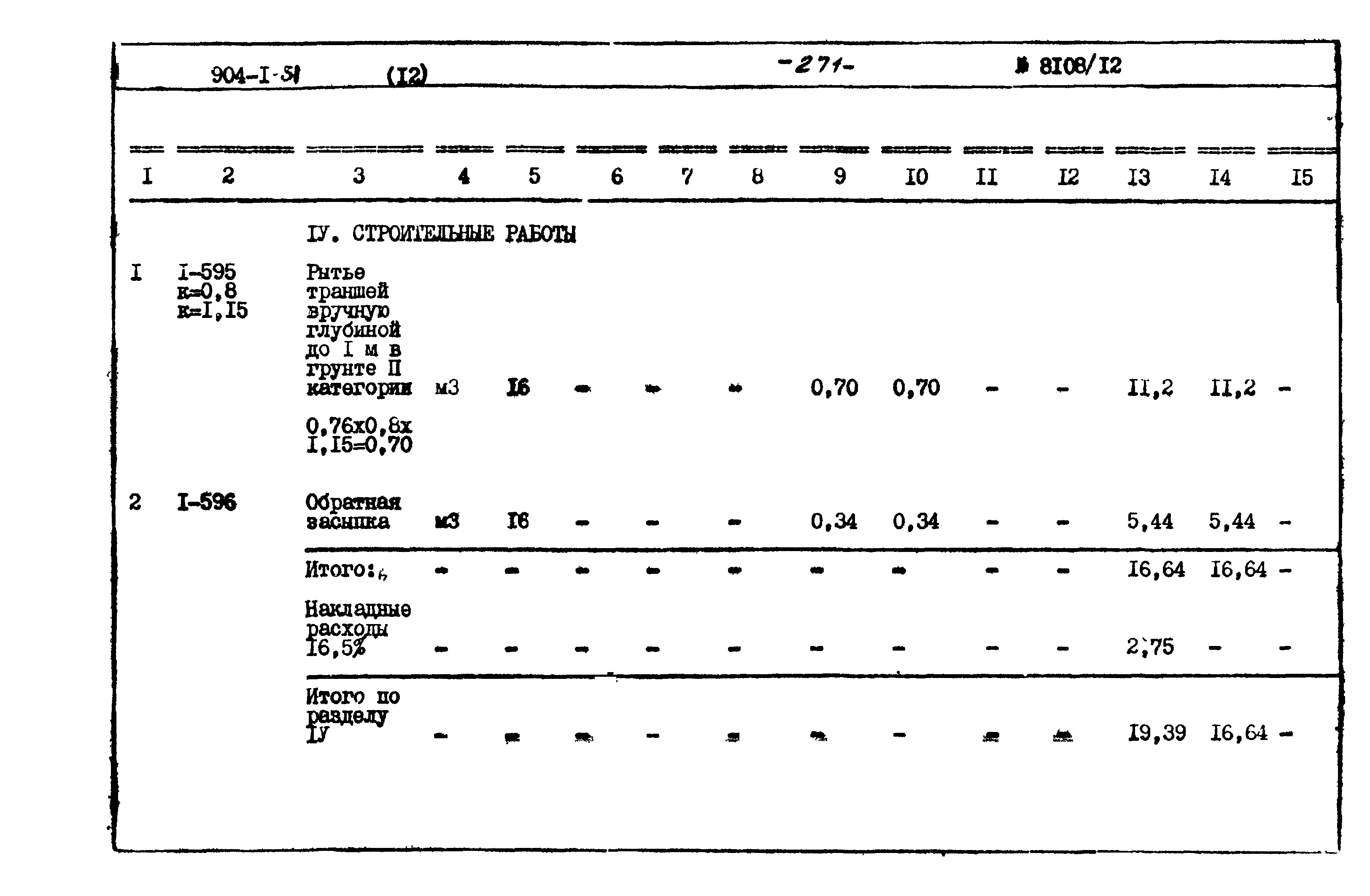 Типовой проект 904-1-51