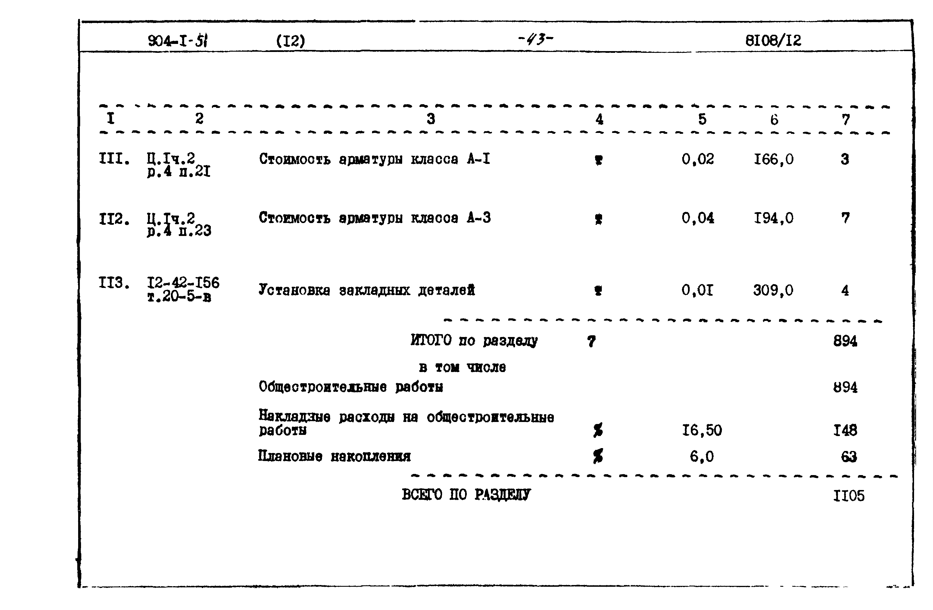 Типовой проект 904-1-51