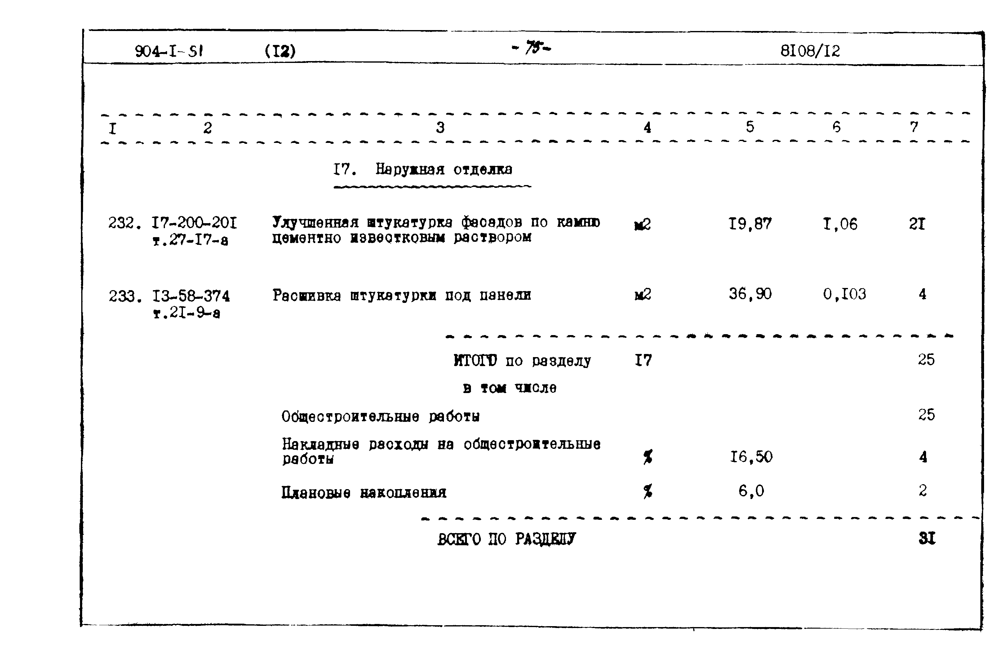 Типовой проект 904-1-51