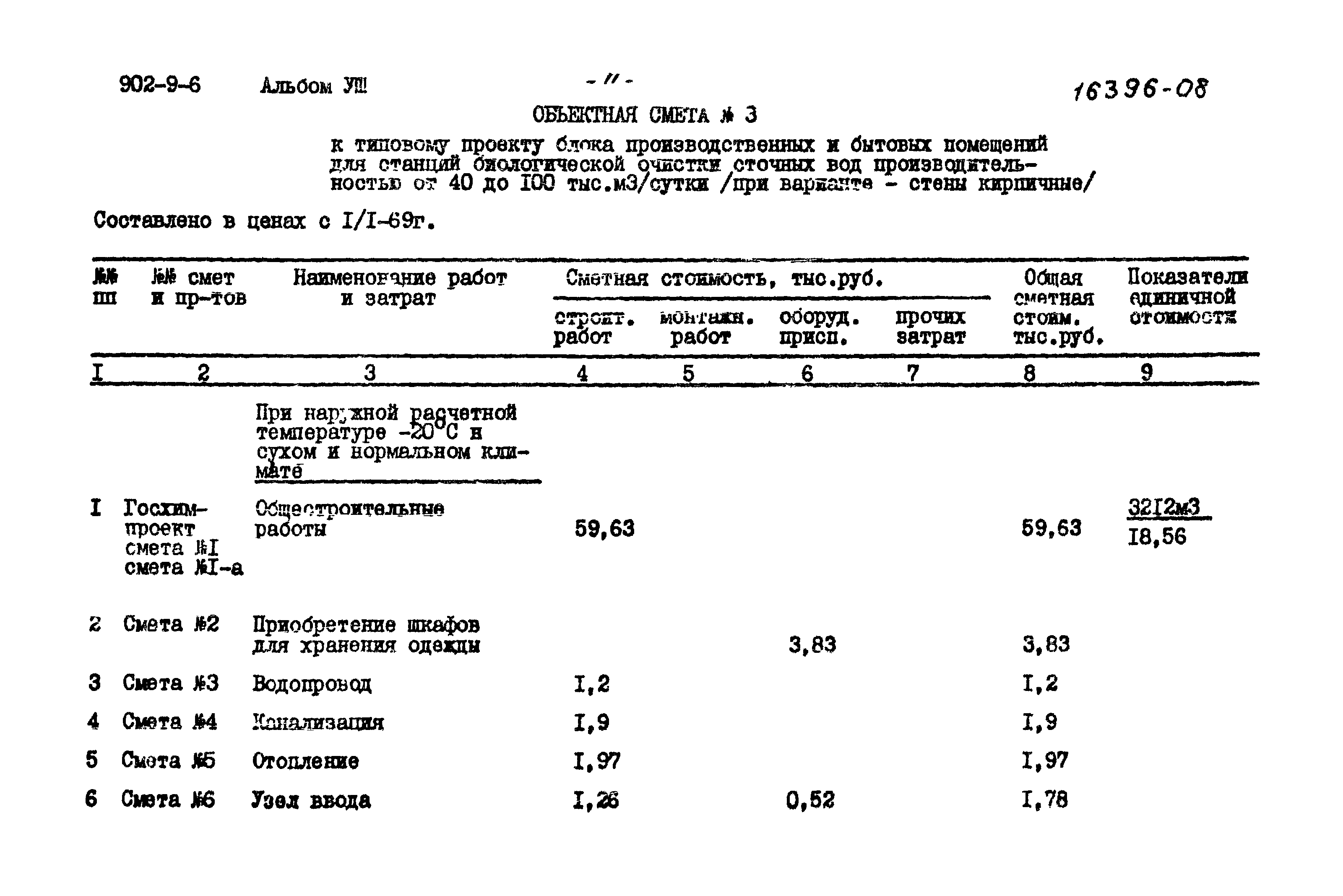 Типовой проект 902-9-6