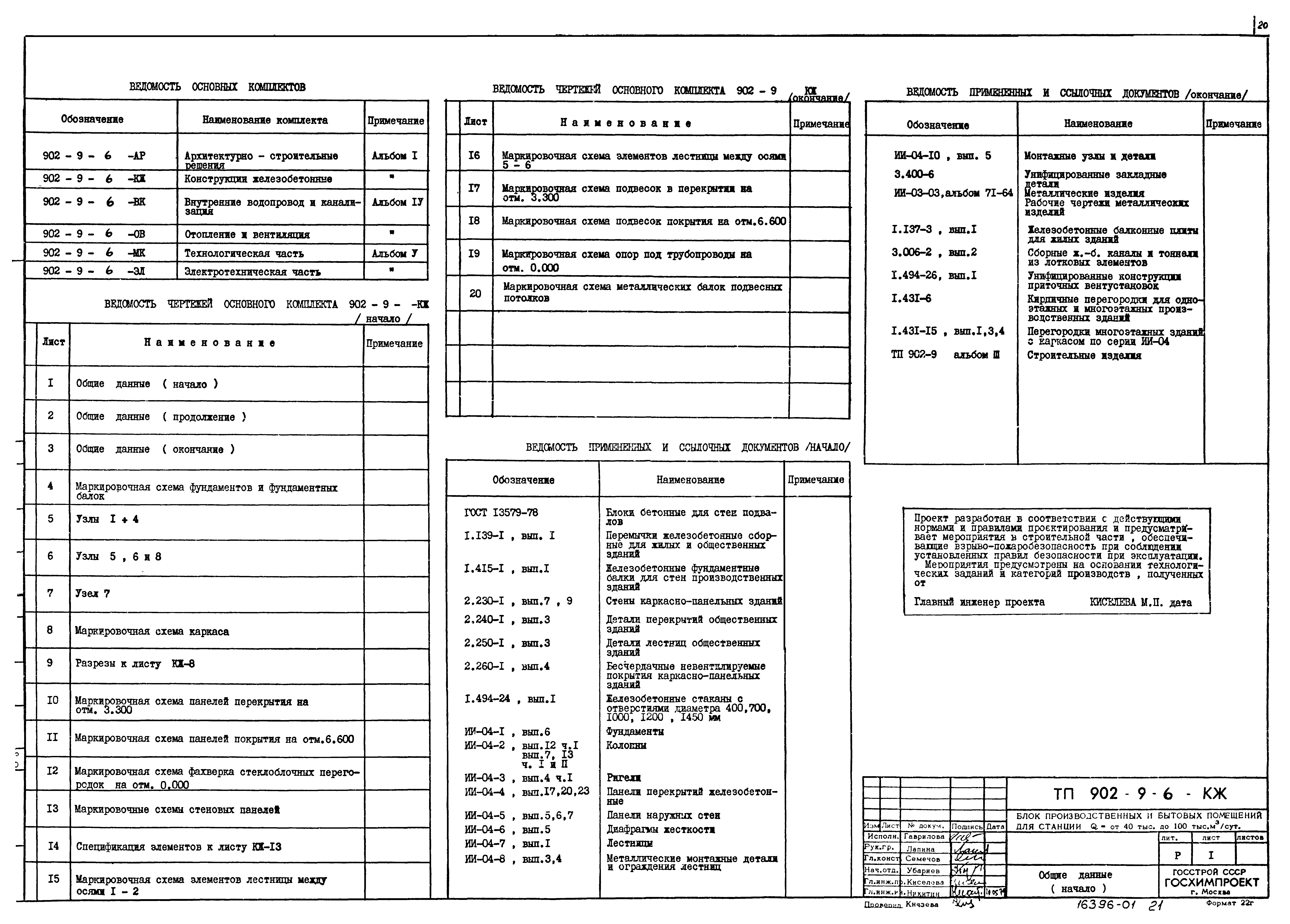Типовой проект 902-9-6
