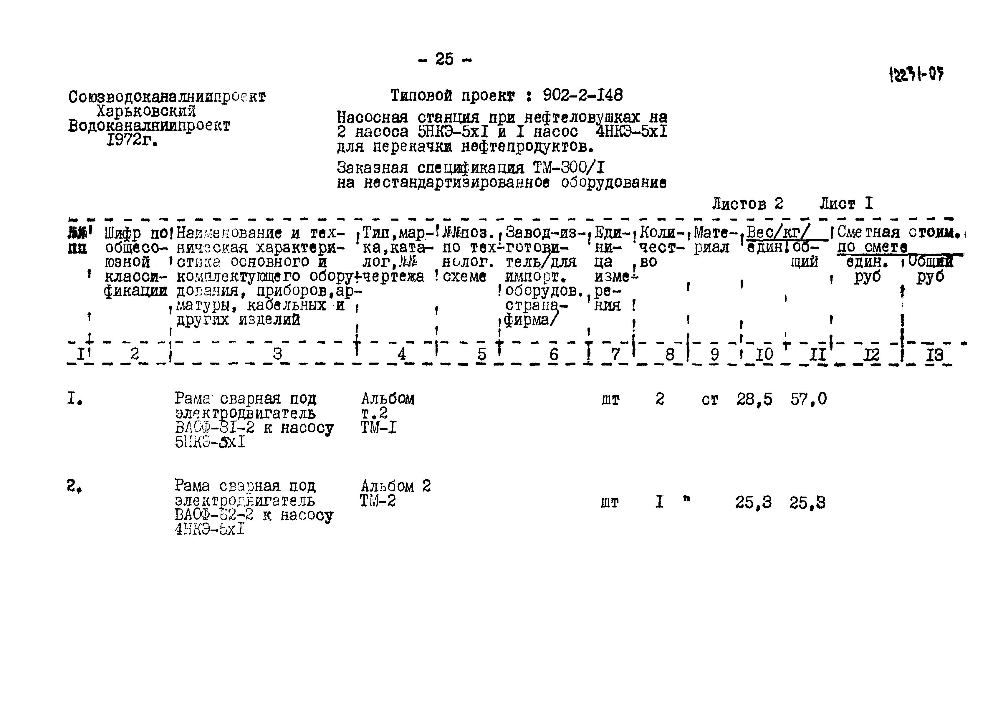 Типовой проект 902-2-148