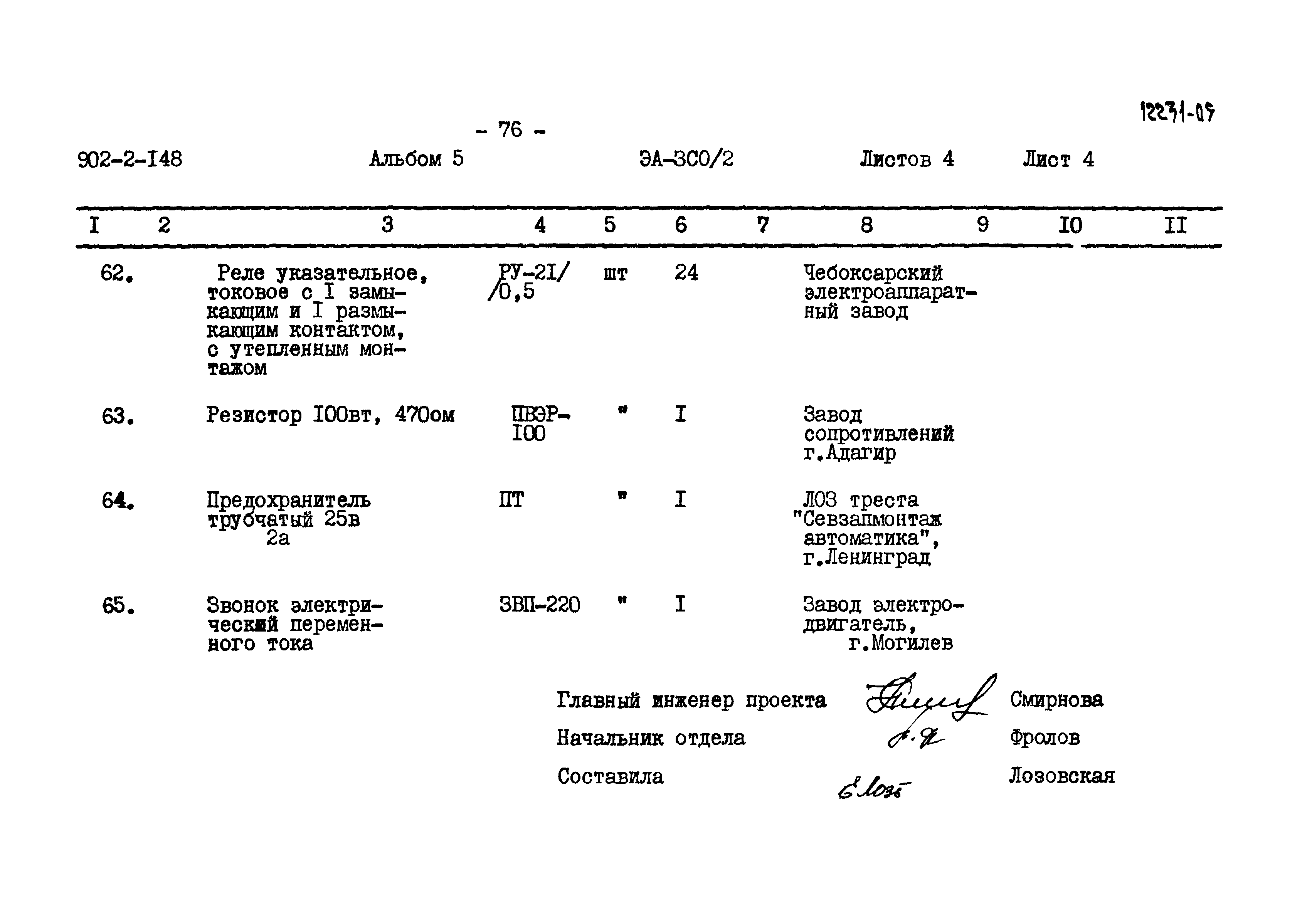 Типовой проект 902-2-148