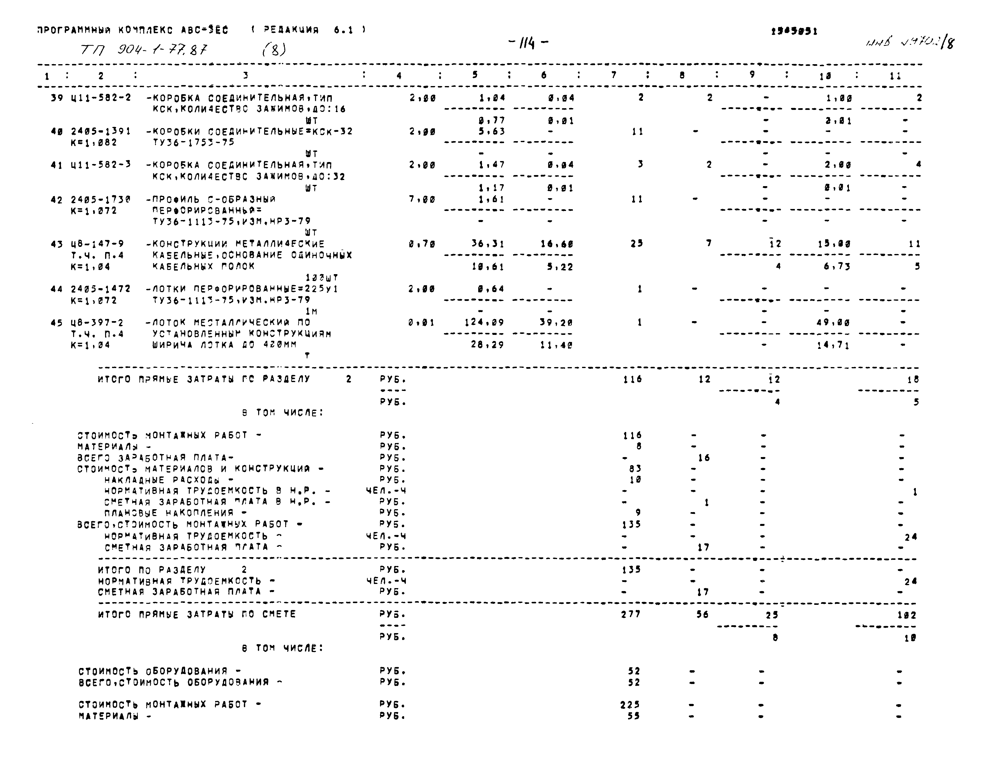 Типовой проект 904-1-77.87