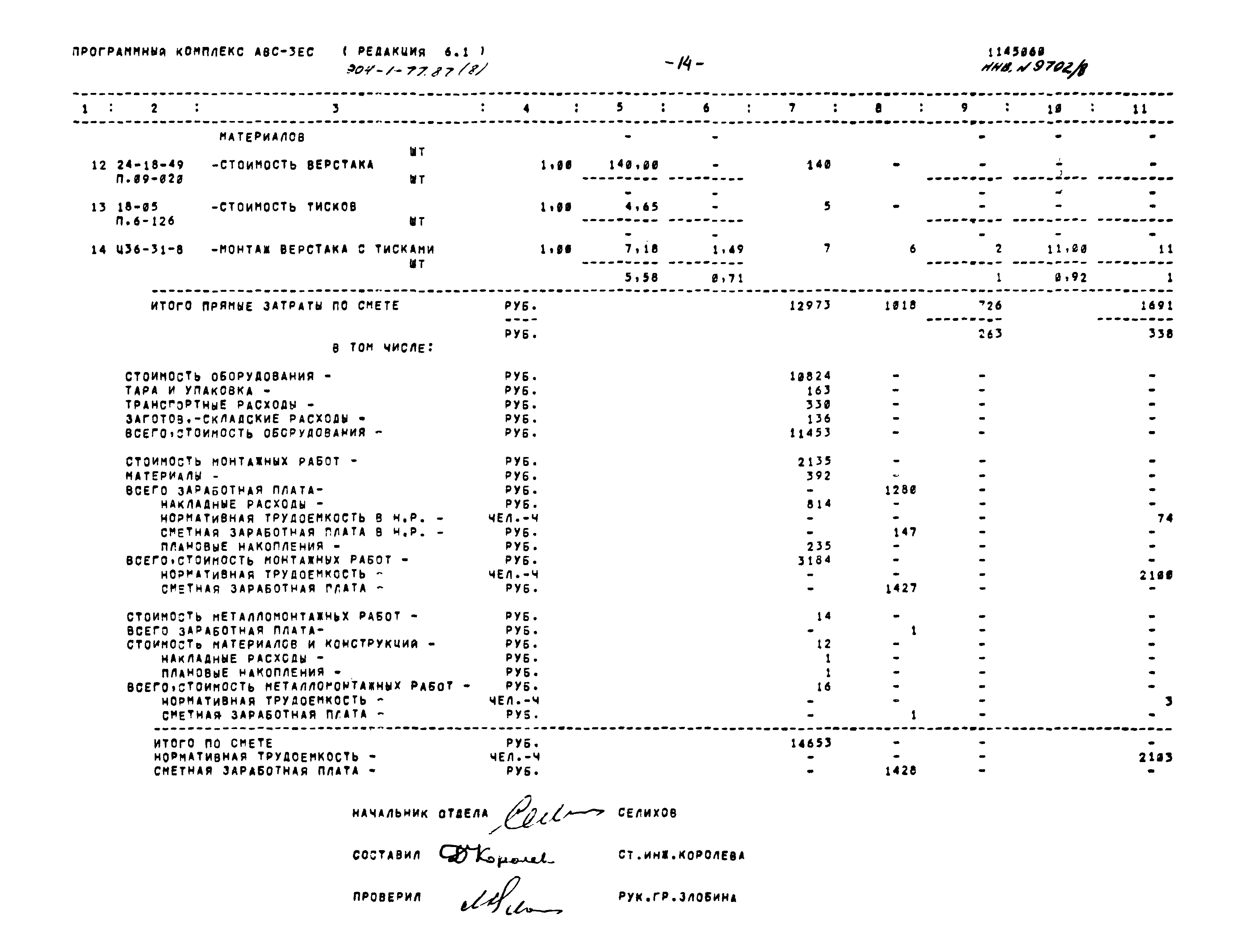 Типовой проект 904-1-77.87