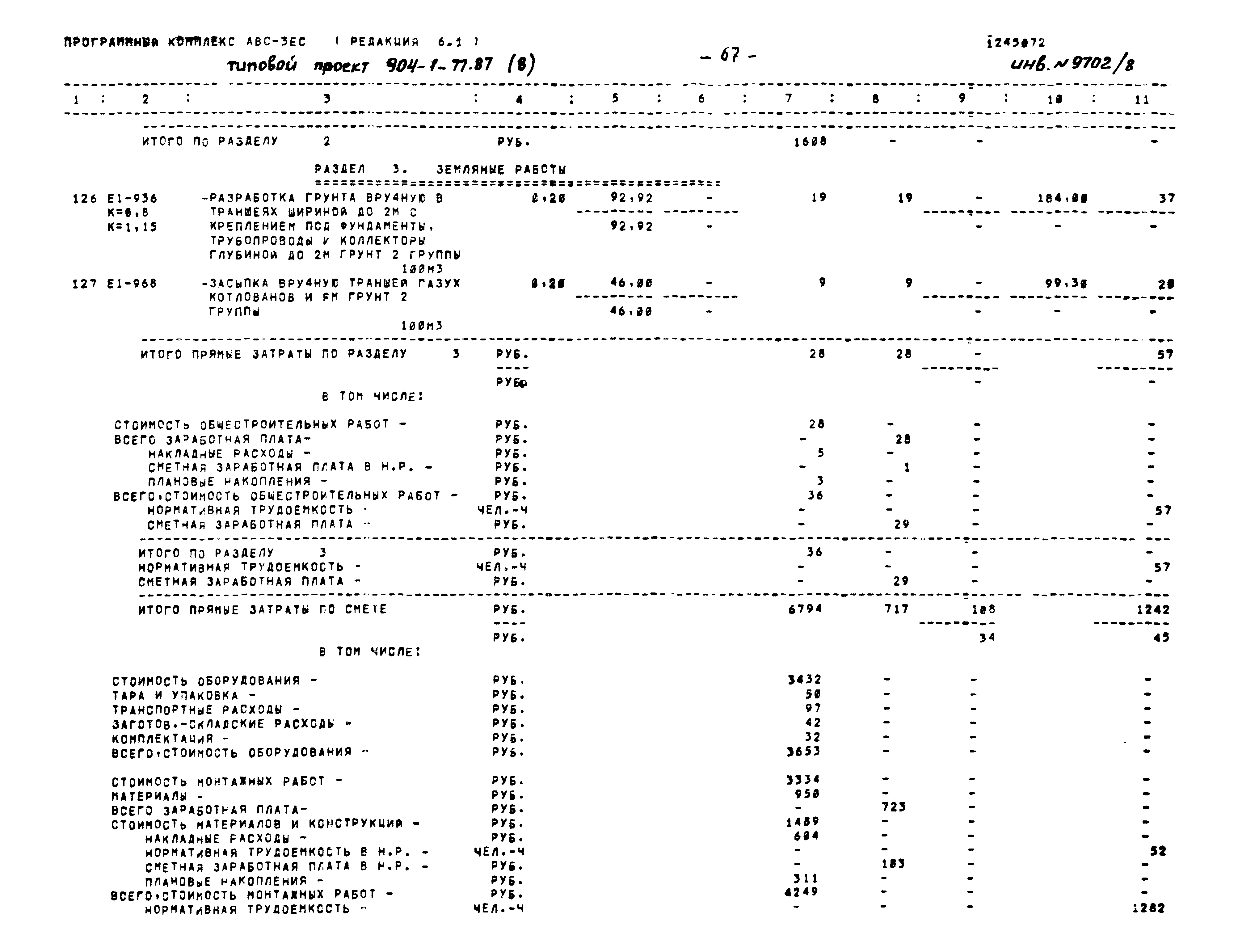 Типовой проект 904-1-77.87