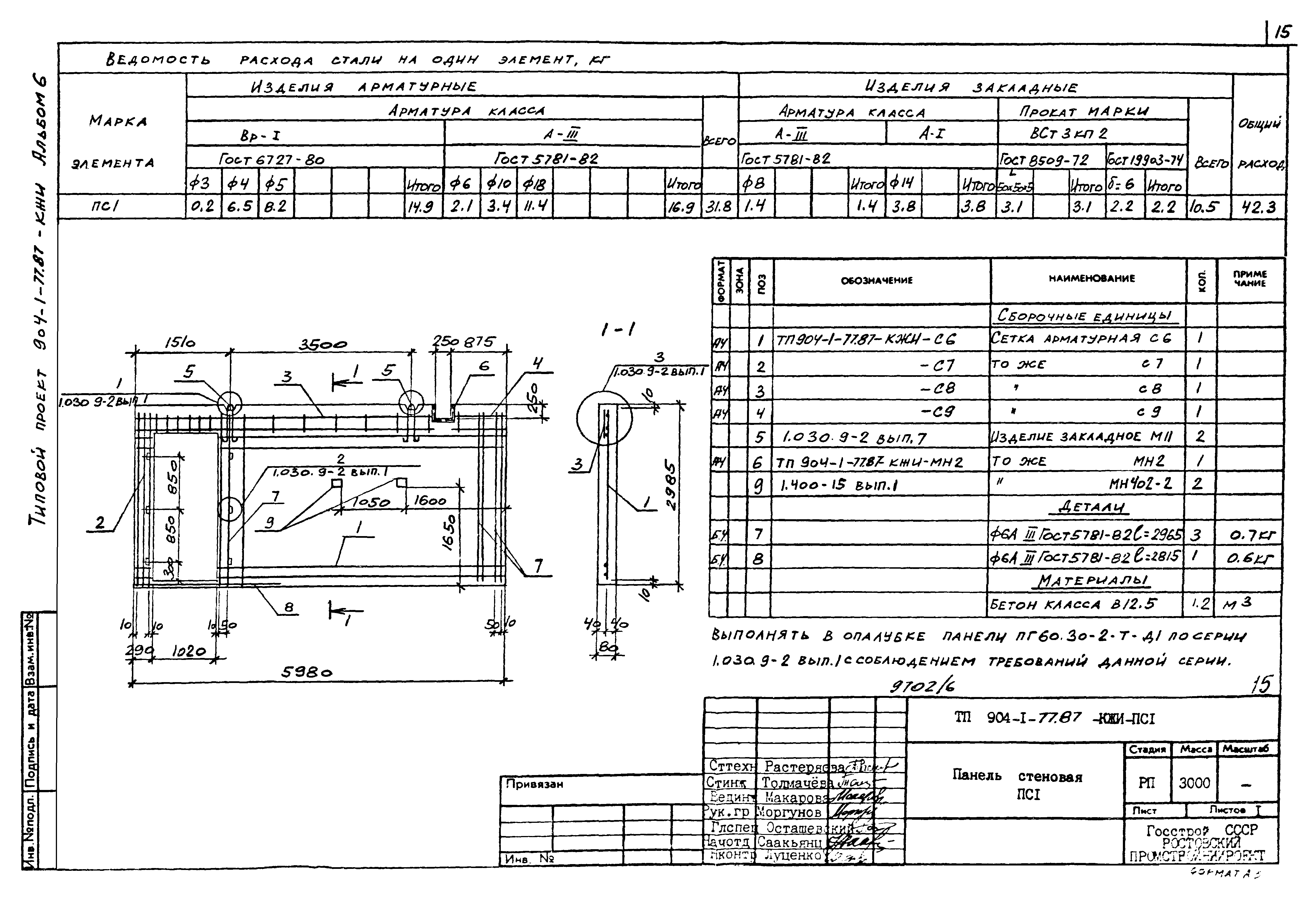 Типовой проект 904-1-77.87