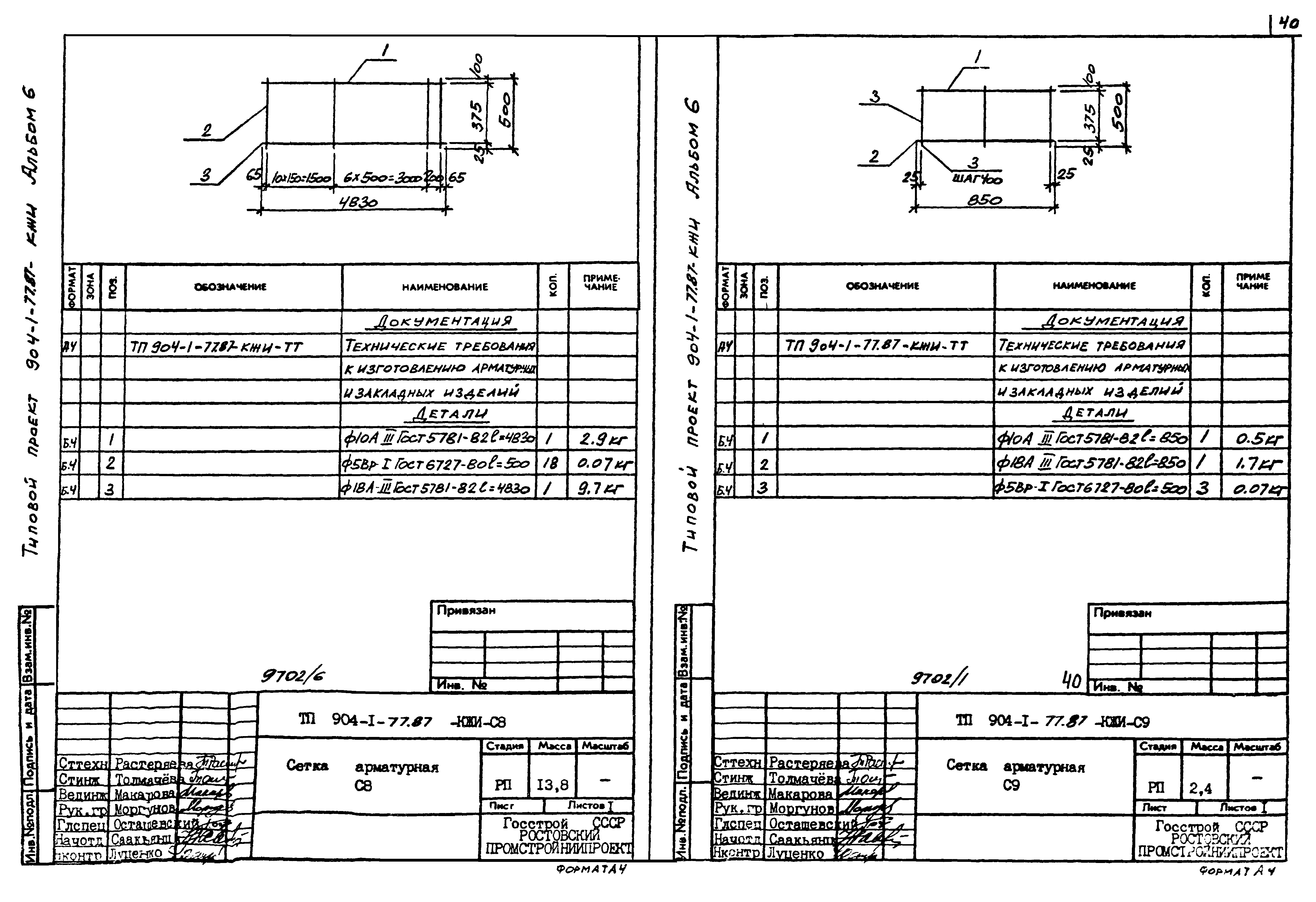 Типовой проект 904-1-77.87