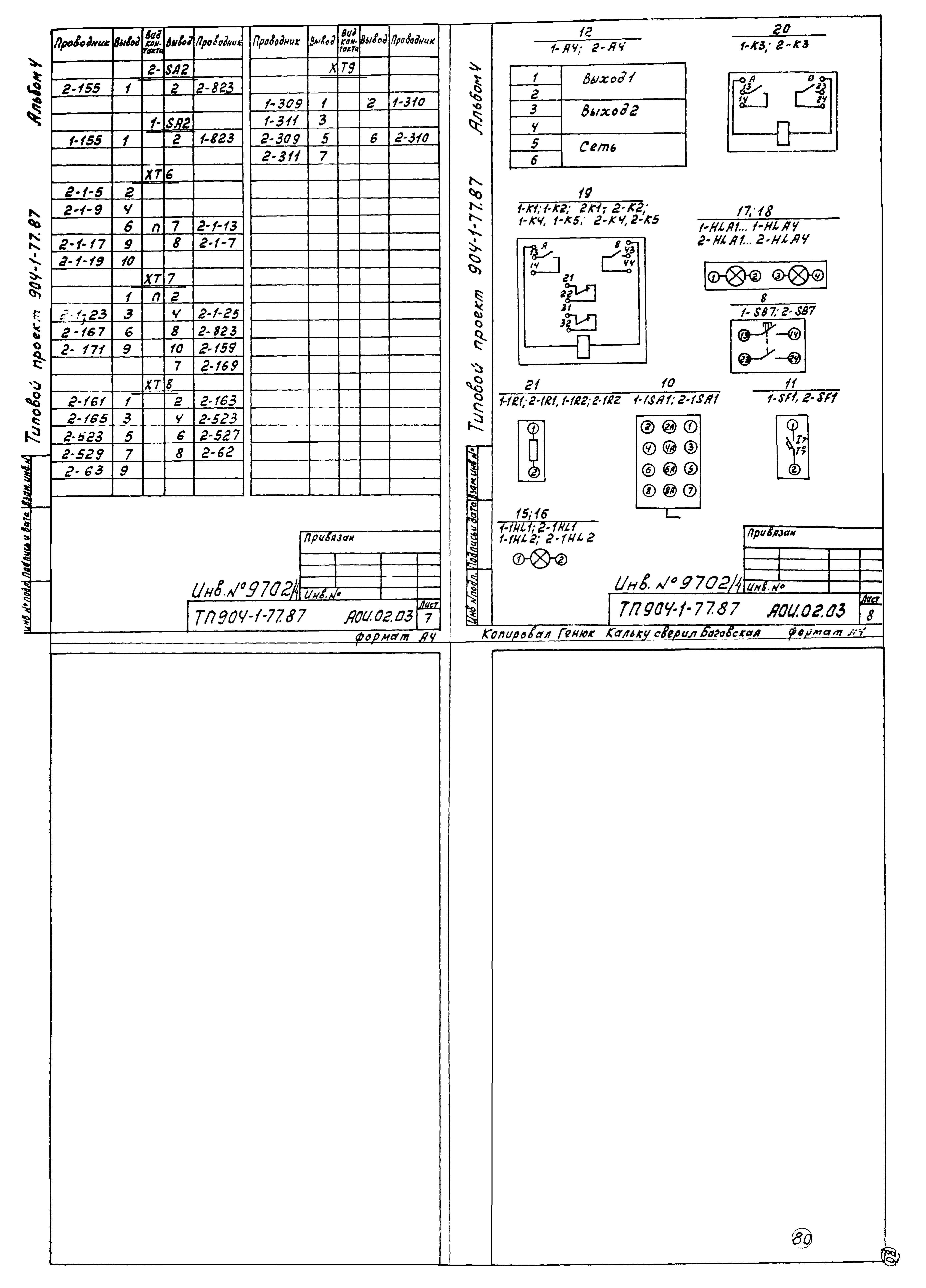 Типовой проект 904-1-77.87