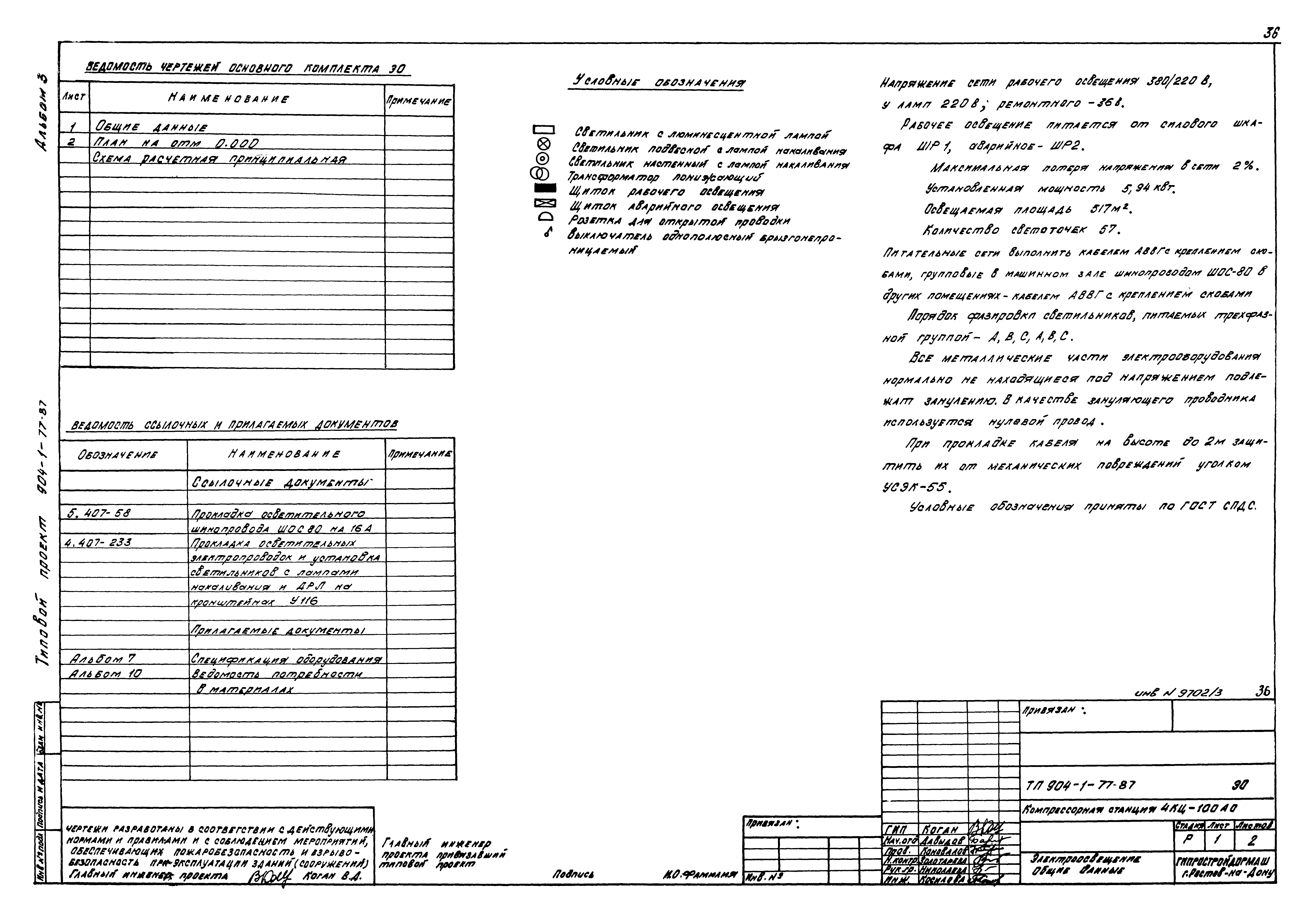 Типовой проект 904-1-77.87