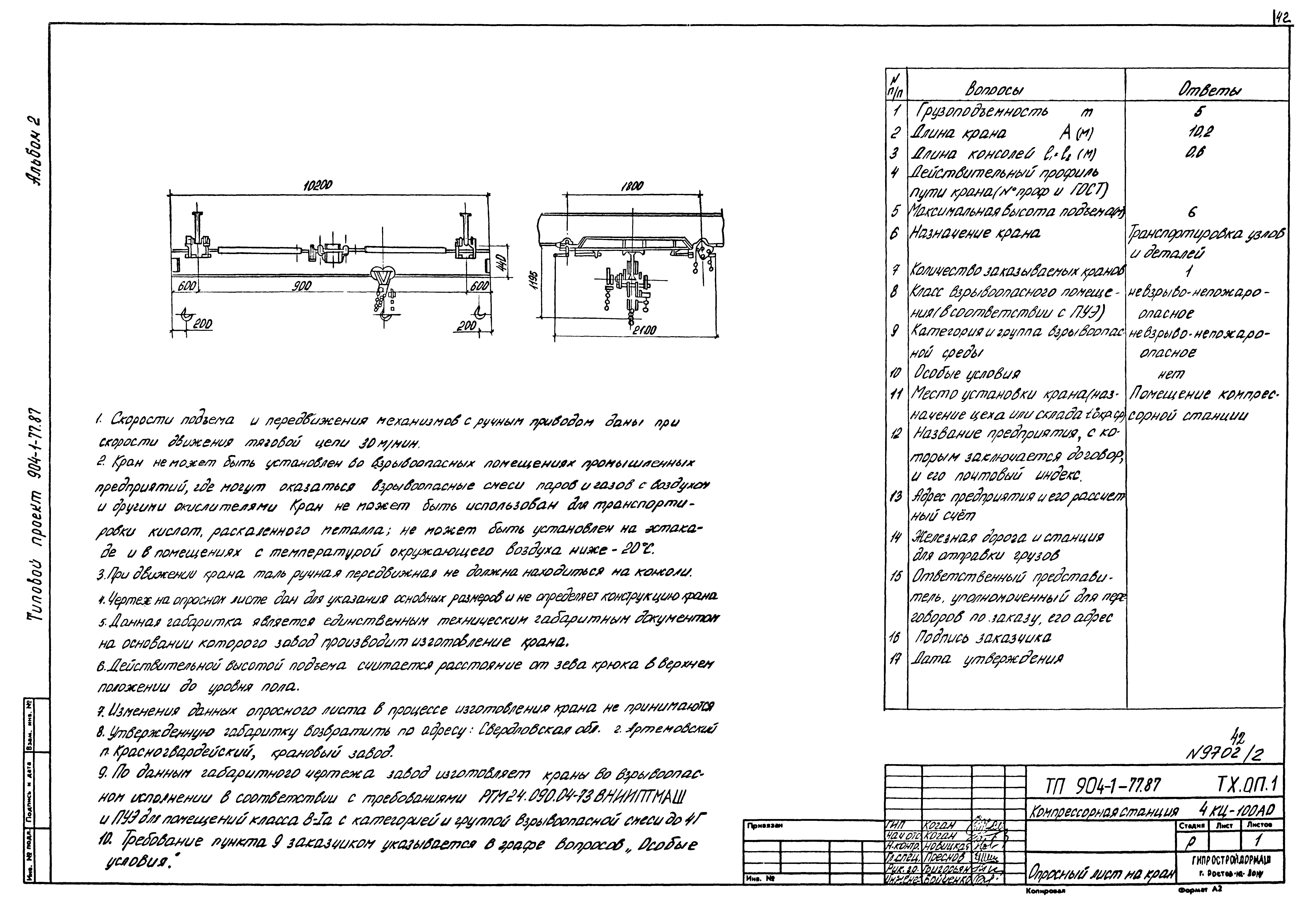 Типовой проект 904-1-77.87