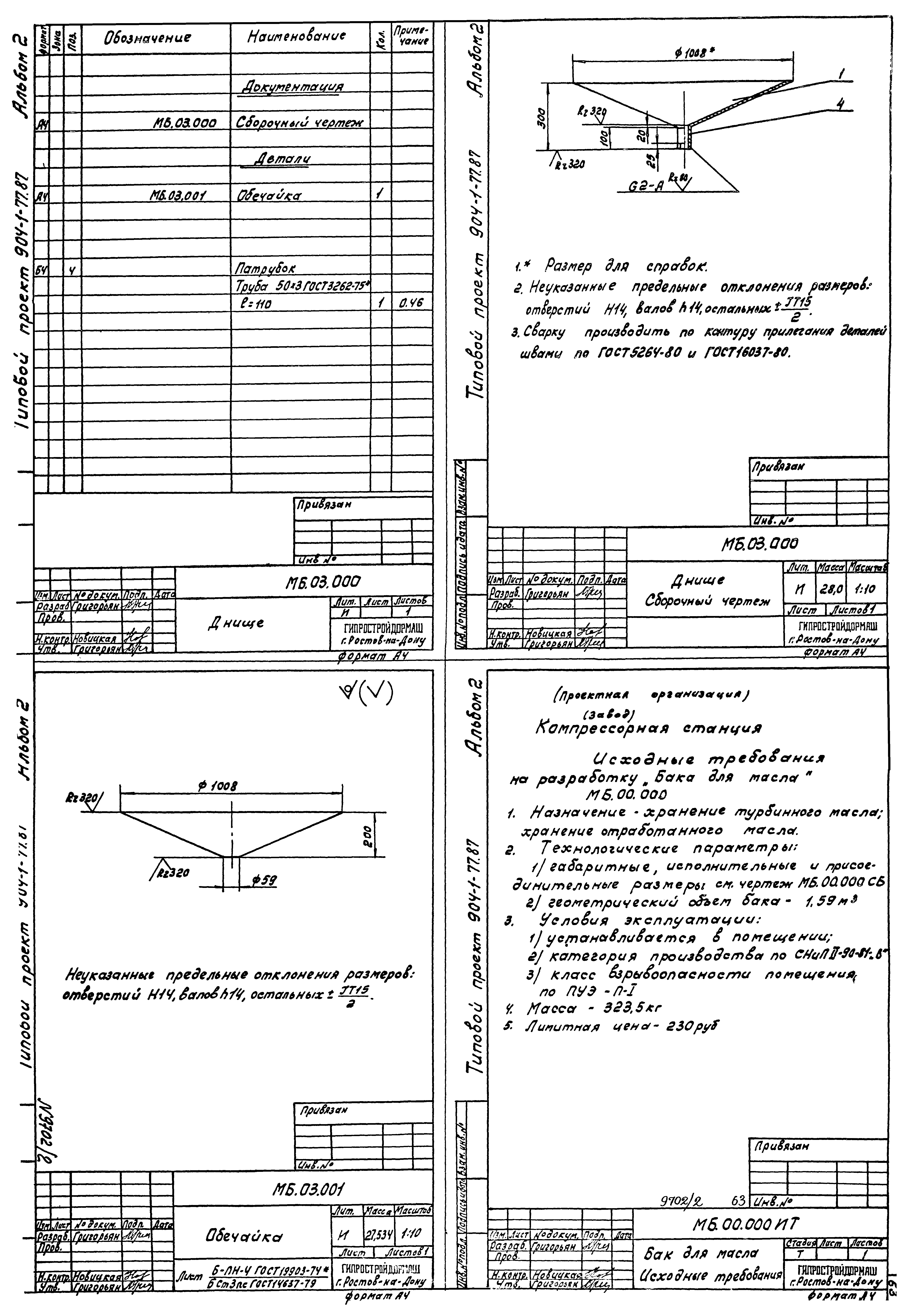 Типовой проект 904-1-77.87