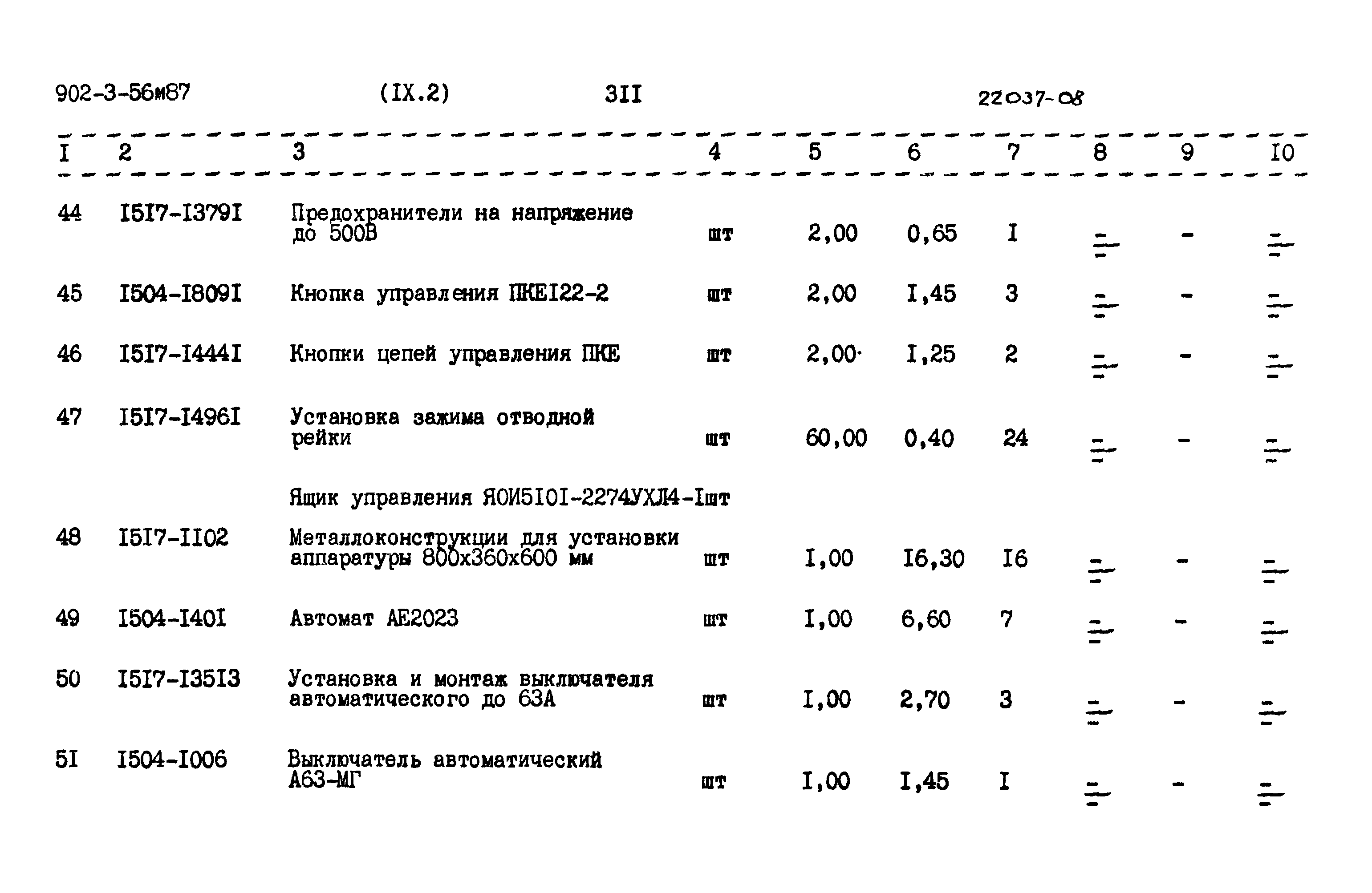 Типовой проект 902-3-56м.87