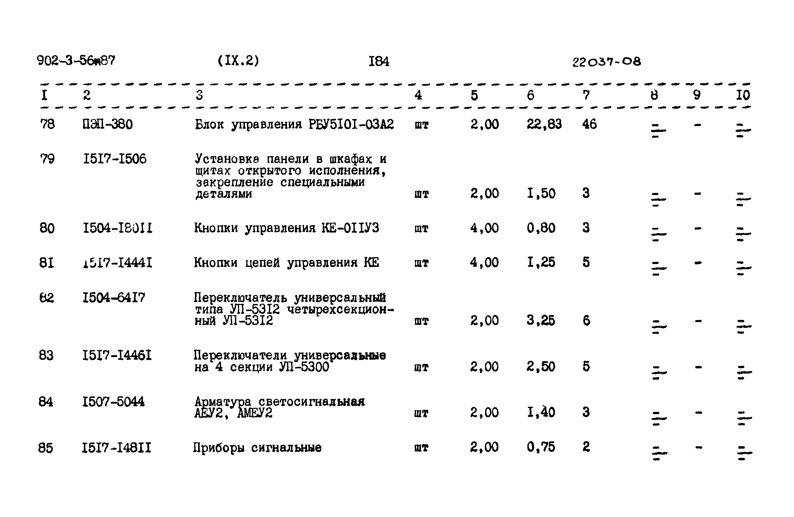 Типовой проект 902-3-56м.87