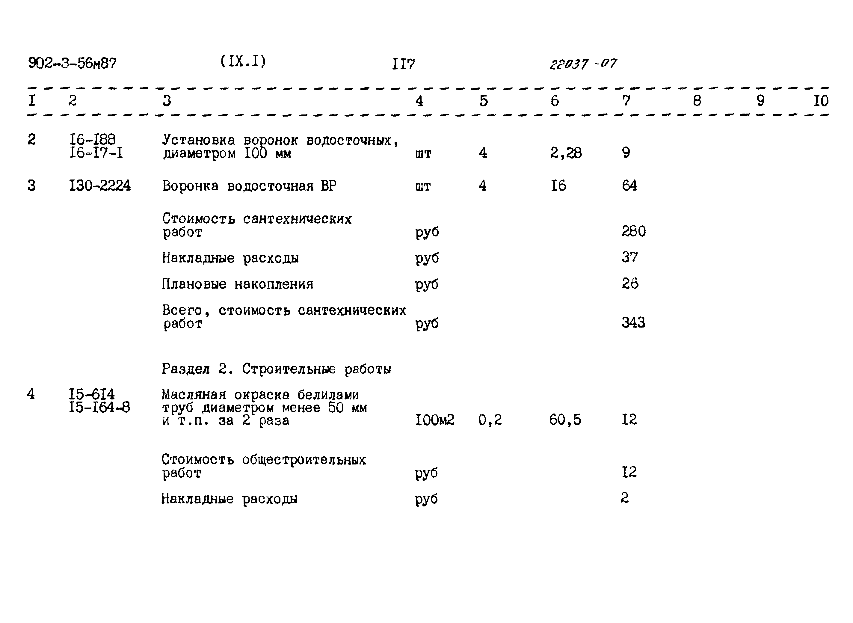 Типовой проект 902-3-56м.87