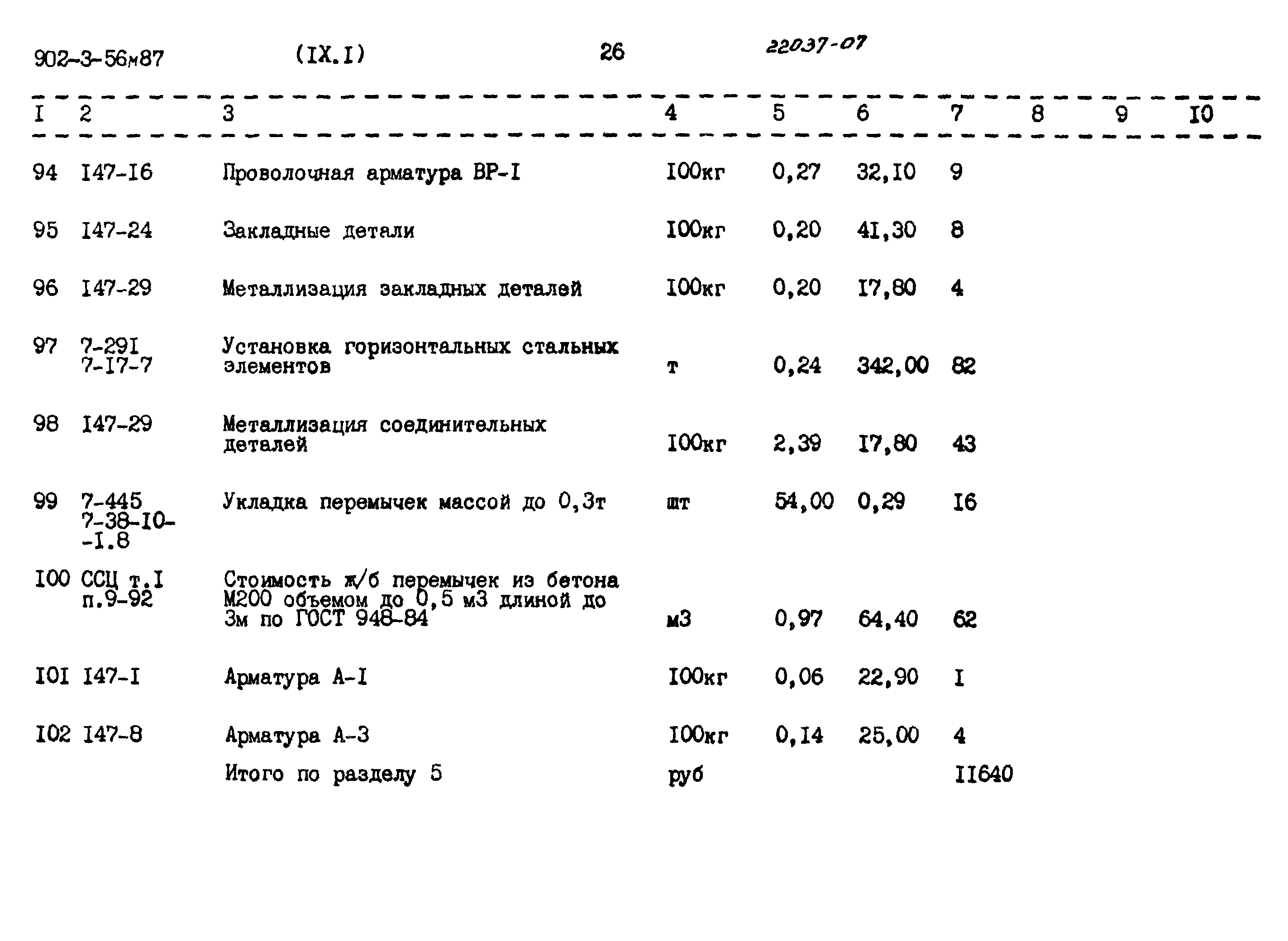 Типовой проект 902-3-56м.87