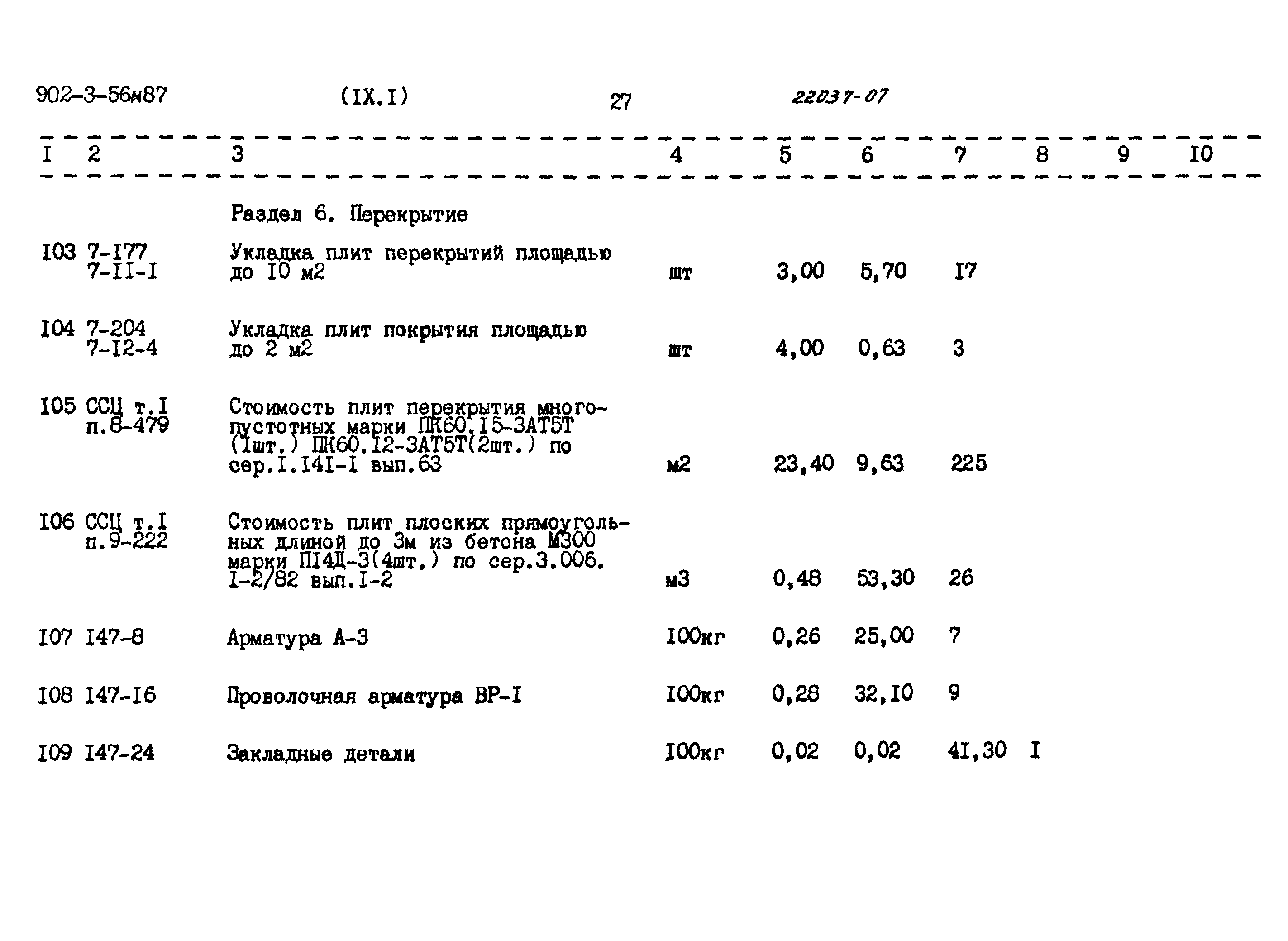 Типовой проект 902-3-56м.87