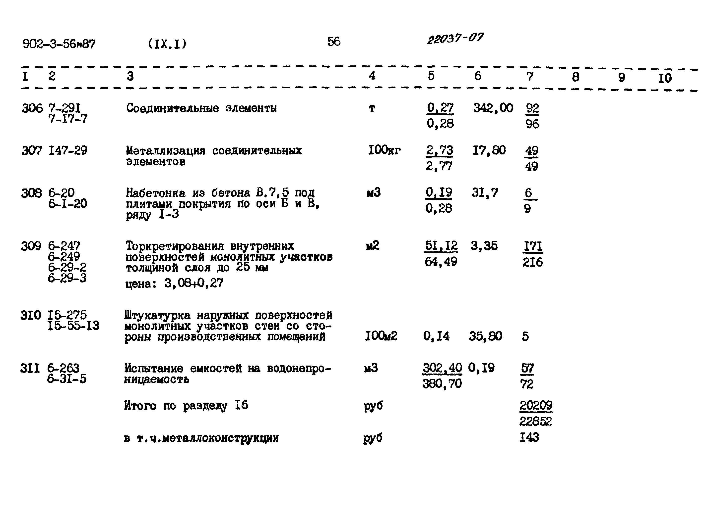 Типовой проект 902-3-56м.87