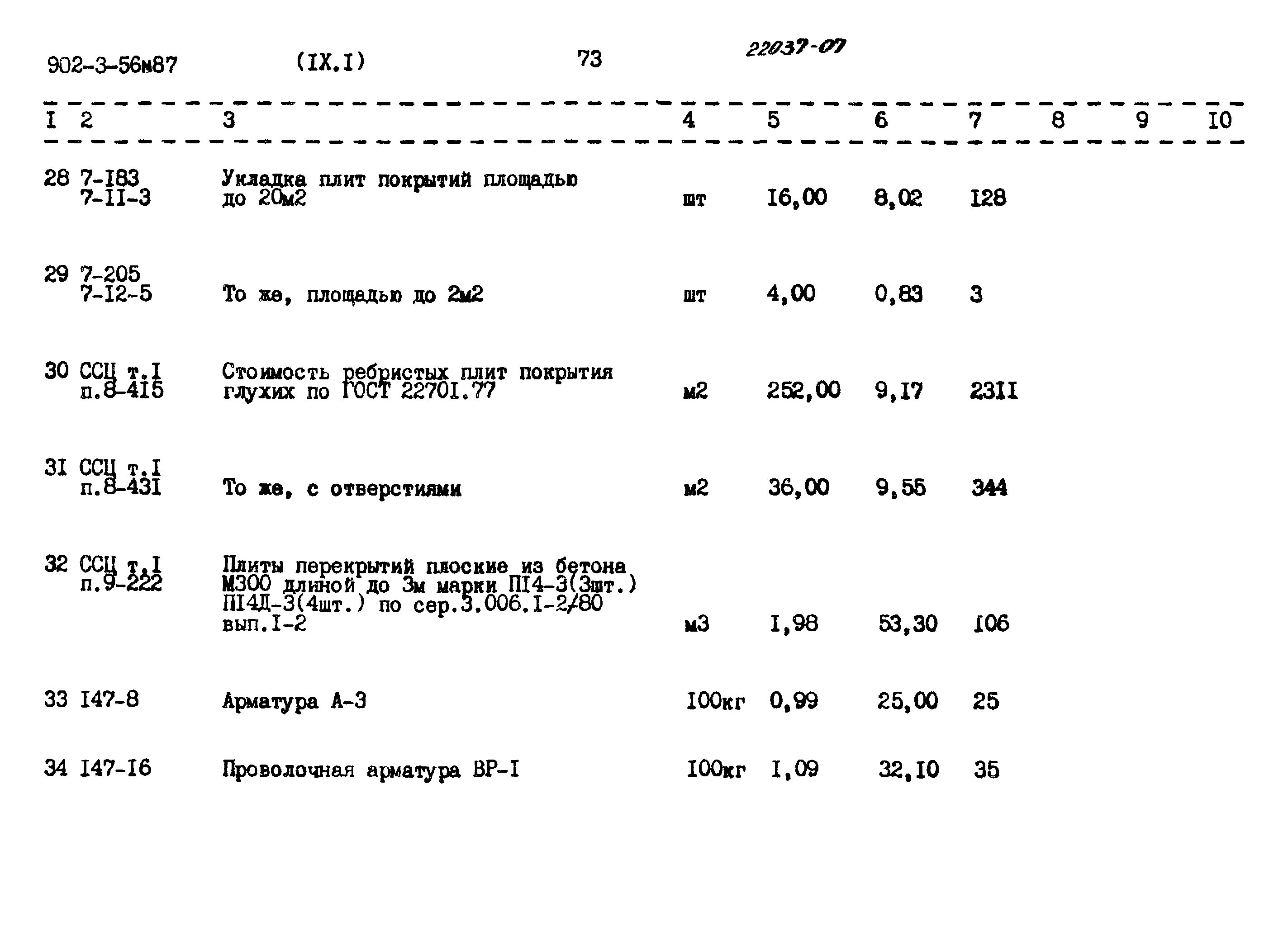 Типовой проект 902-3-56м.87