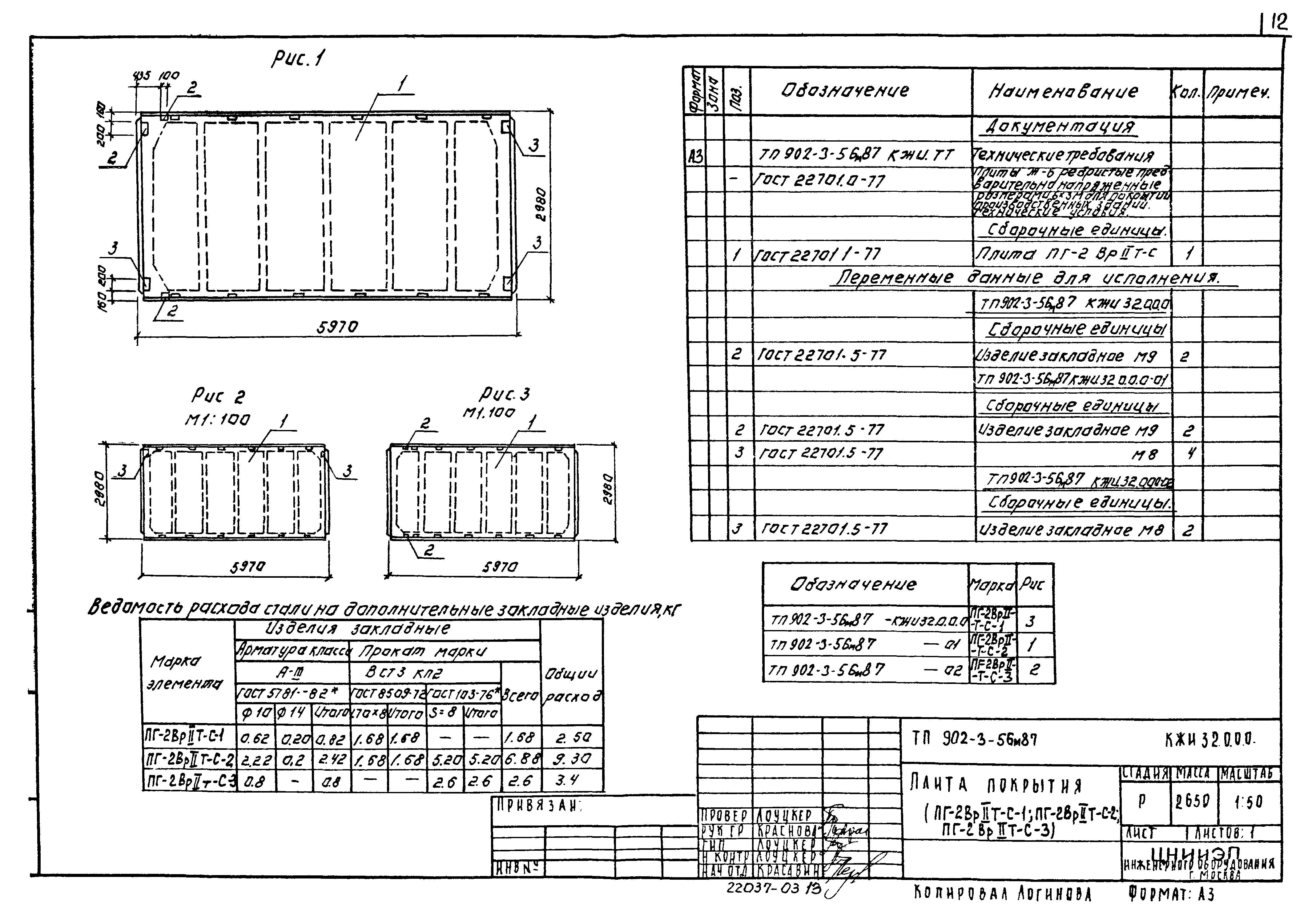 Типовой проект 902-3-56м.87