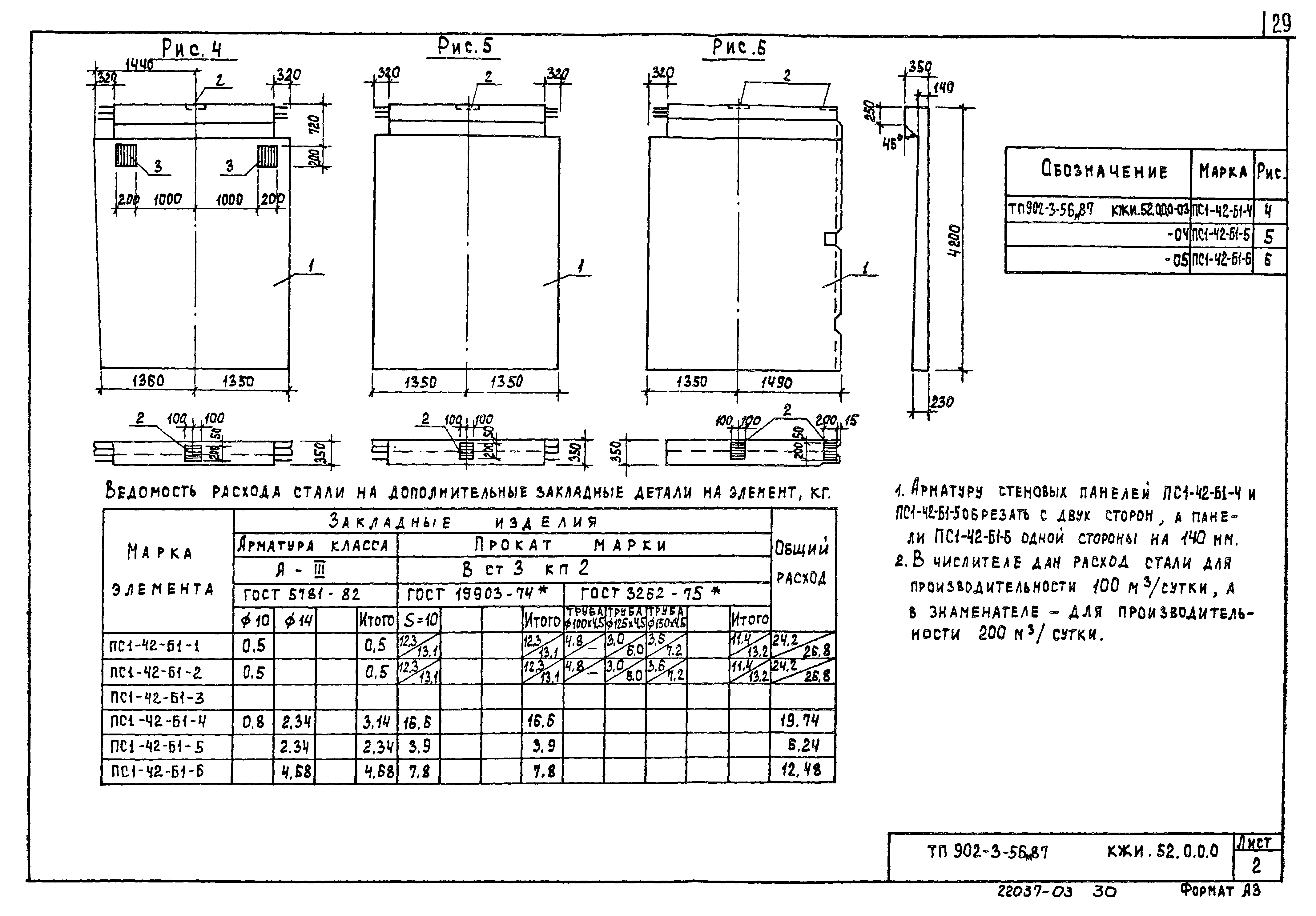 Типовой проект 902-3-56м.87