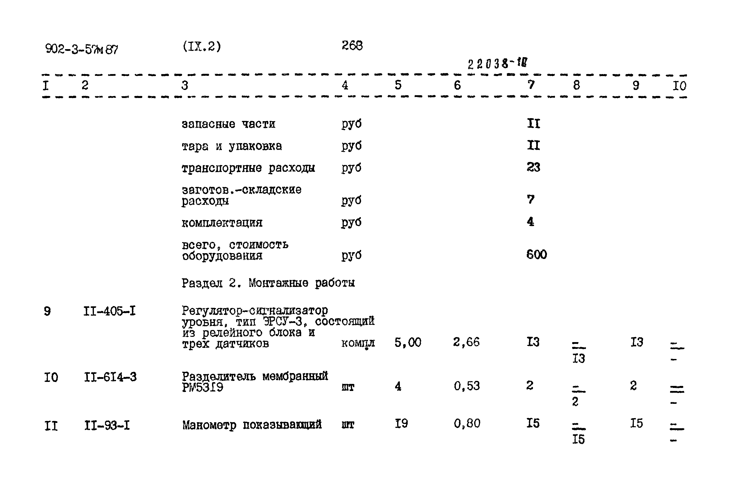 Типовой проект 902-3-57м.87