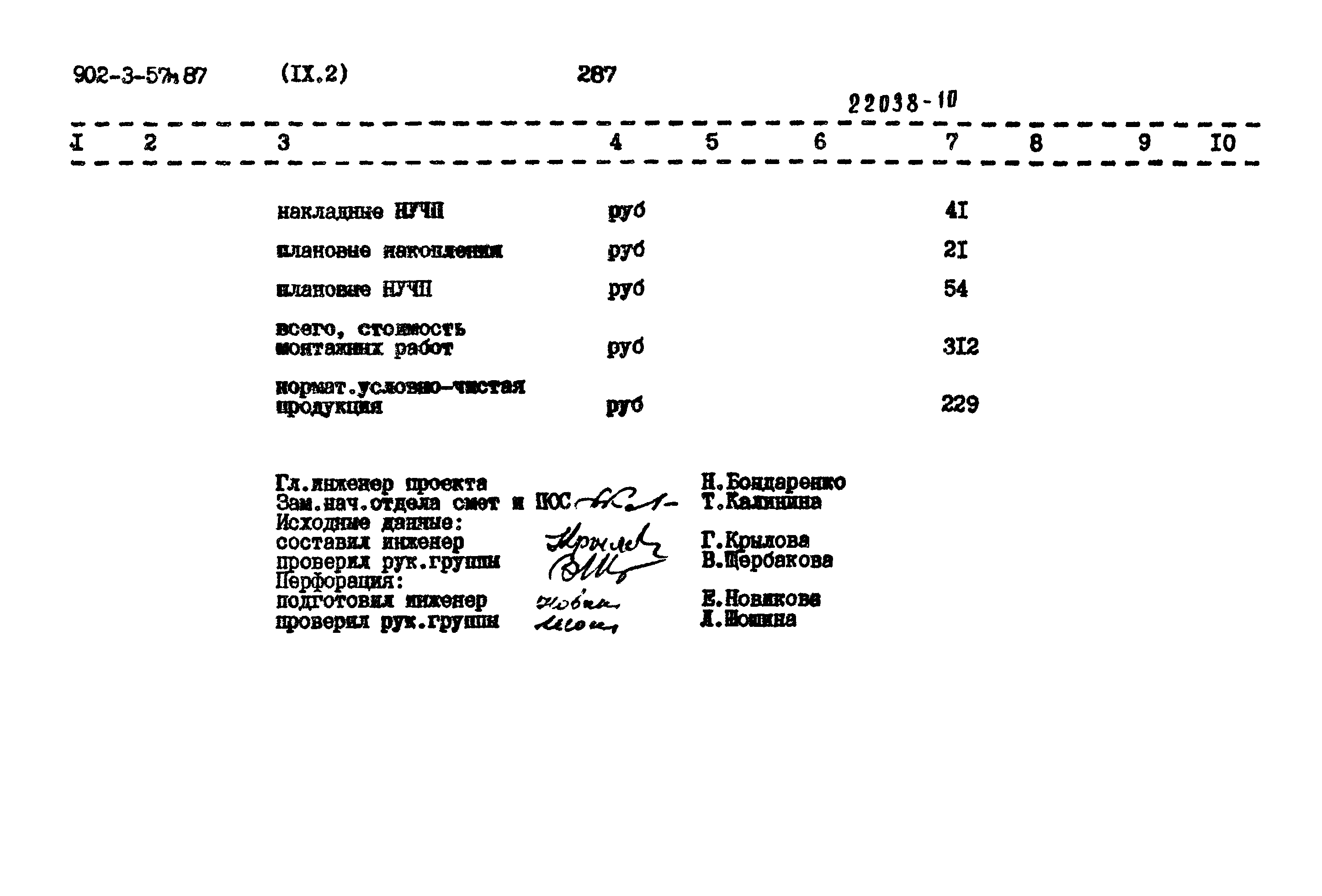 Типовой проект 902-3-57м.87