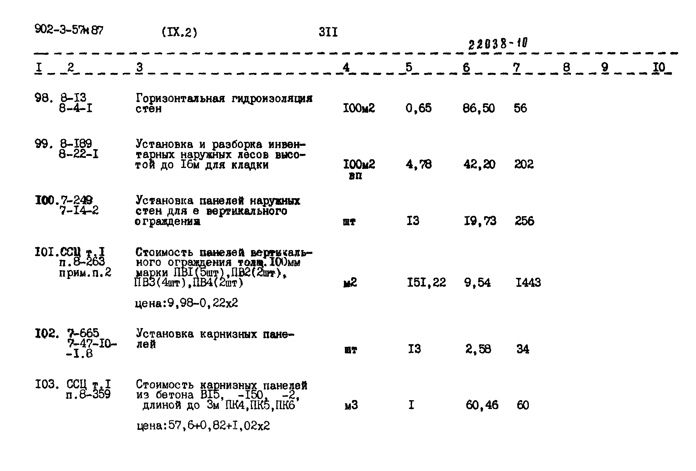 Типовой проект 902-3-57м.87
